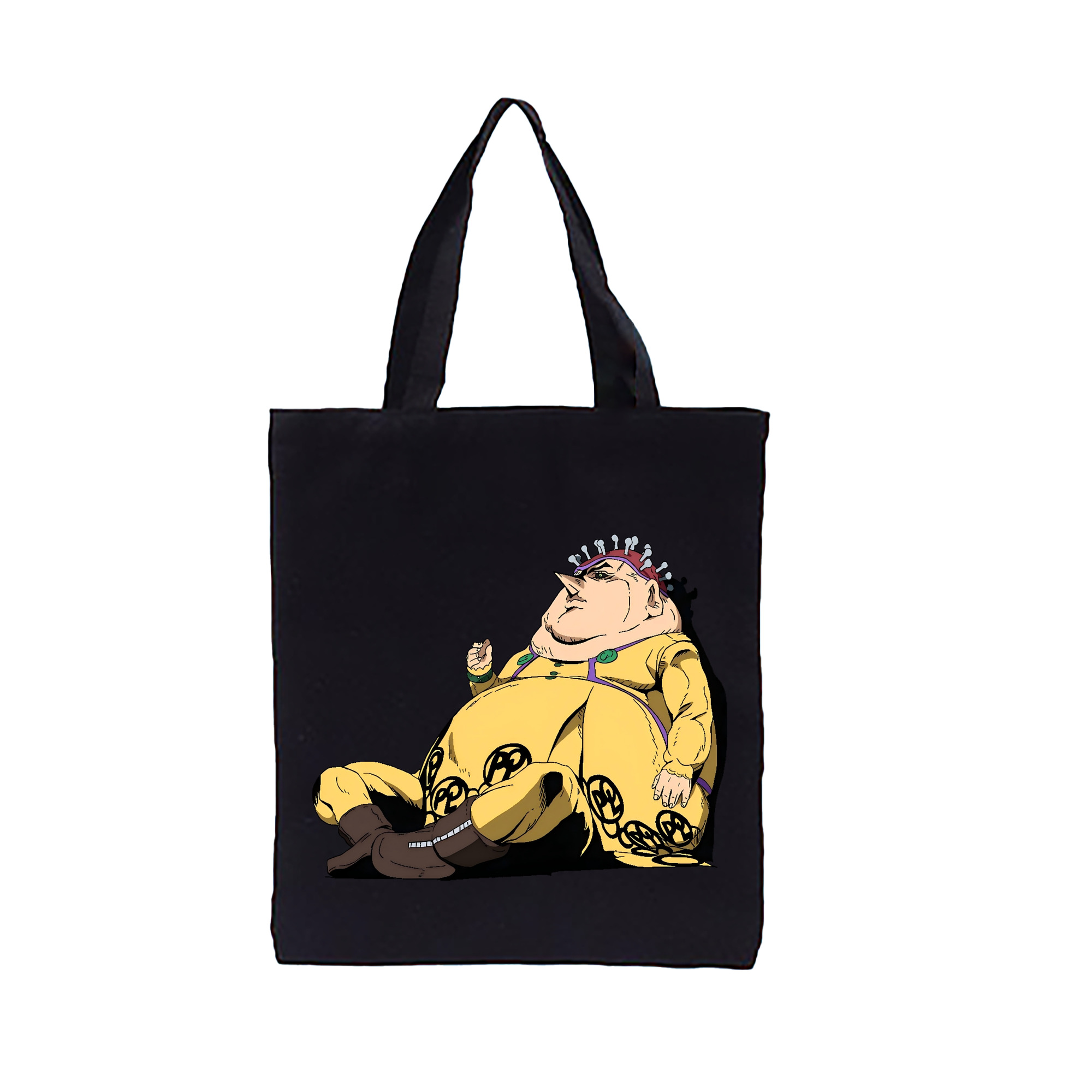 （画像用） ジョジョの奇妙な冒険 ポルポ JoJo's Bizarre Adventure Polpo 縦型キャンバス生地手提げバッグ　トートバッグ