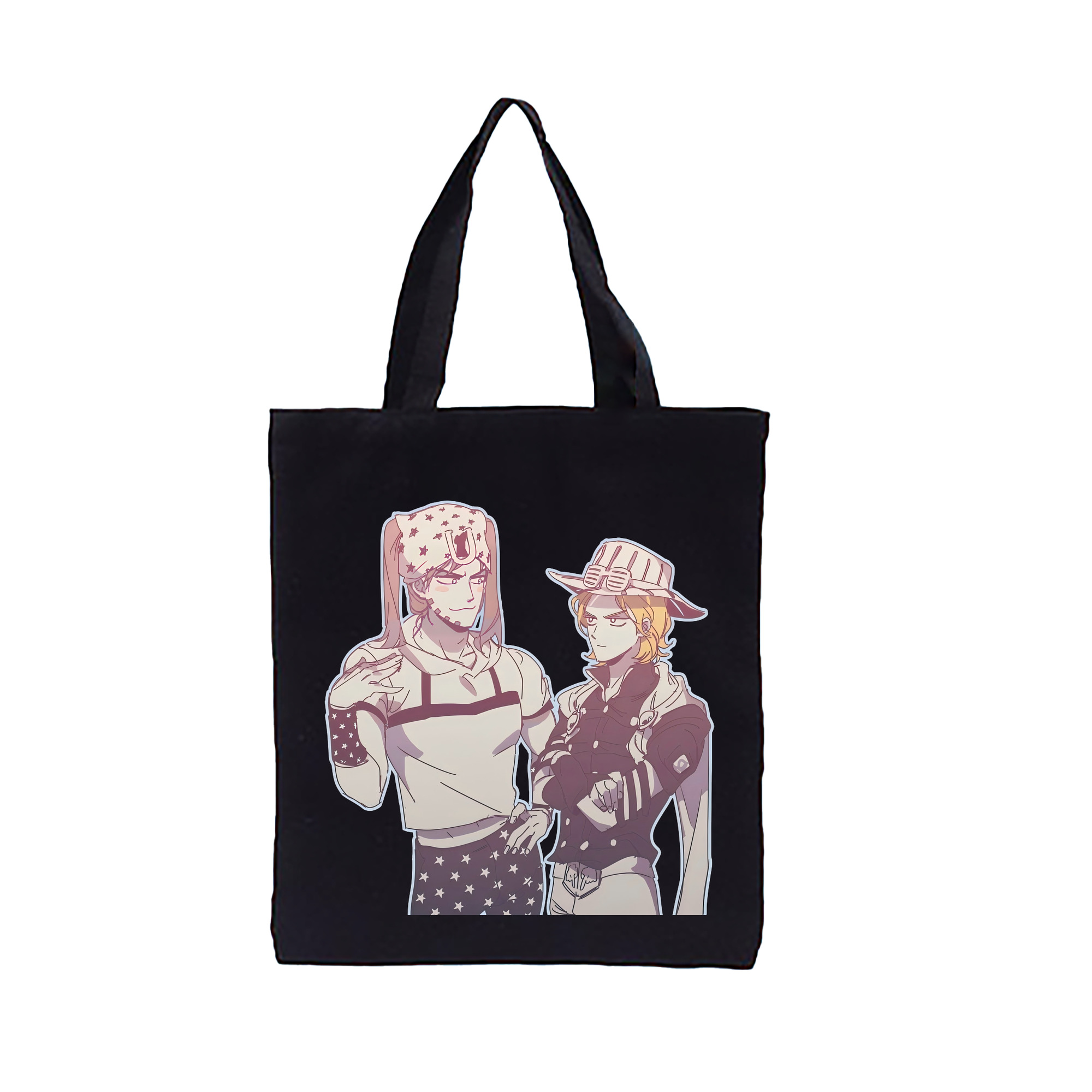 （画像用） ジョジョの奇妙な冒険 JoJo's Bizarre Adventure 縦型キャンバス生地手提げバッグ　トートバッグ