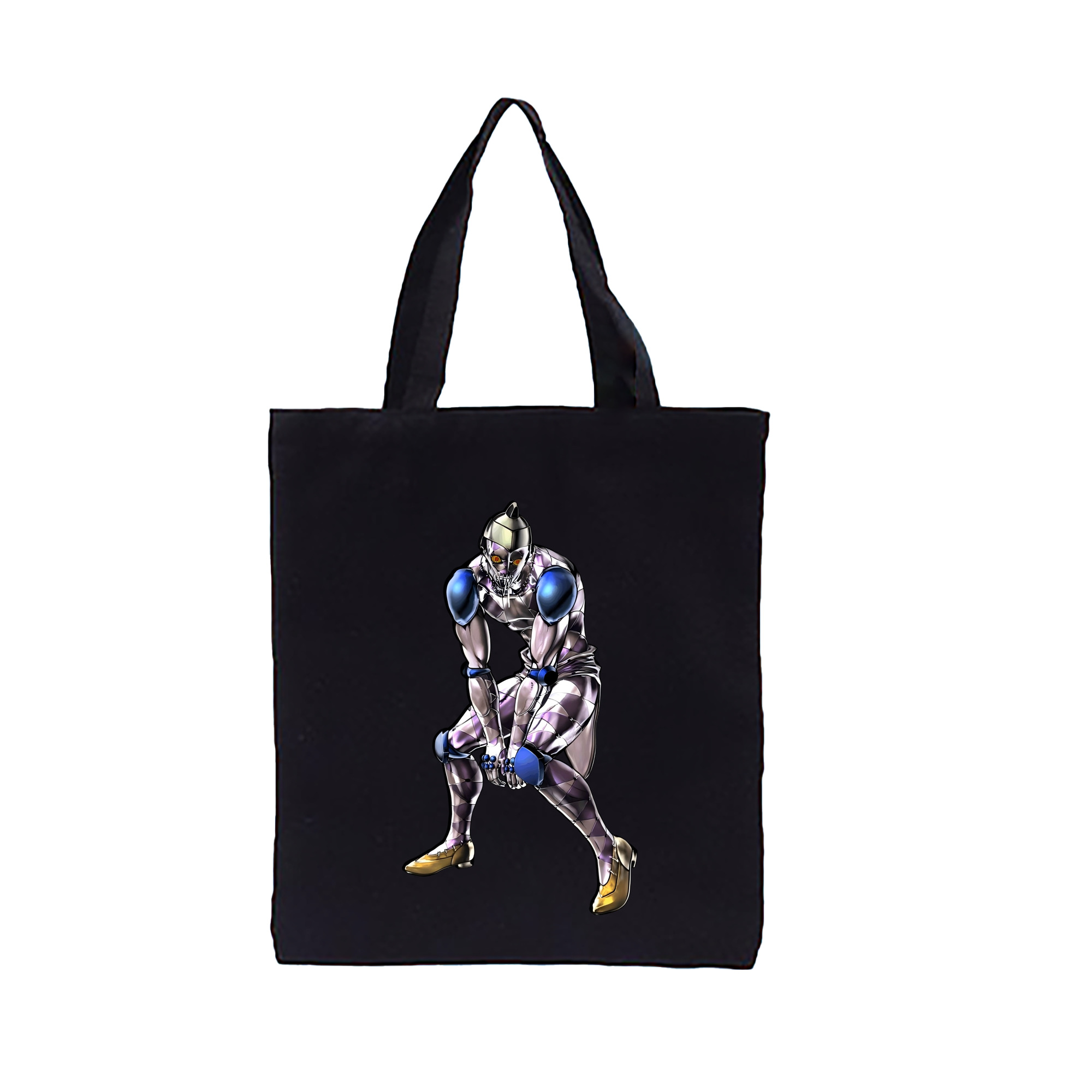 （画像用） ジョジョの奇妙な冒険 JoJo's Bizarre Adventure 縦型キャンバス生地手提げバッグ　トートバッグ