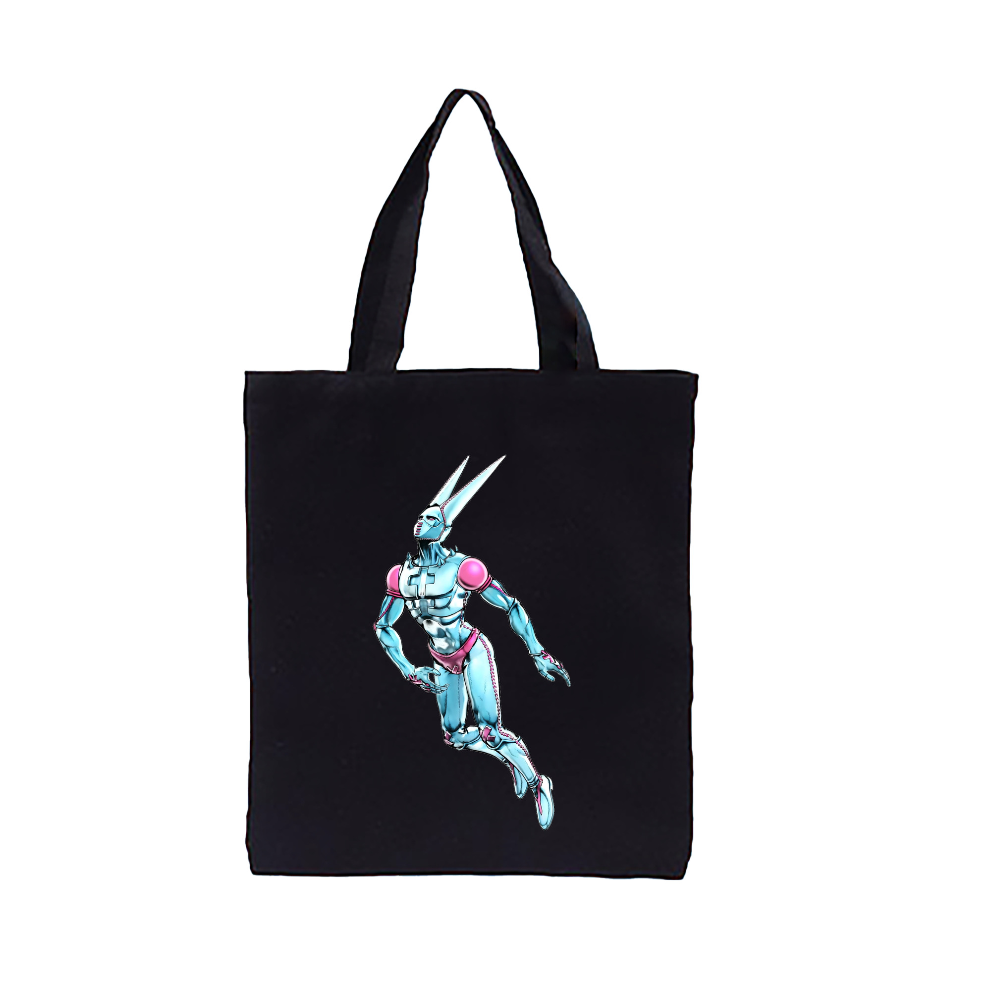 （画像用） ジョジョの奇妙な冒険 JoJo's Bizarre Adventure 縦型キャンバス生地手提げバッグ　トートバッグ