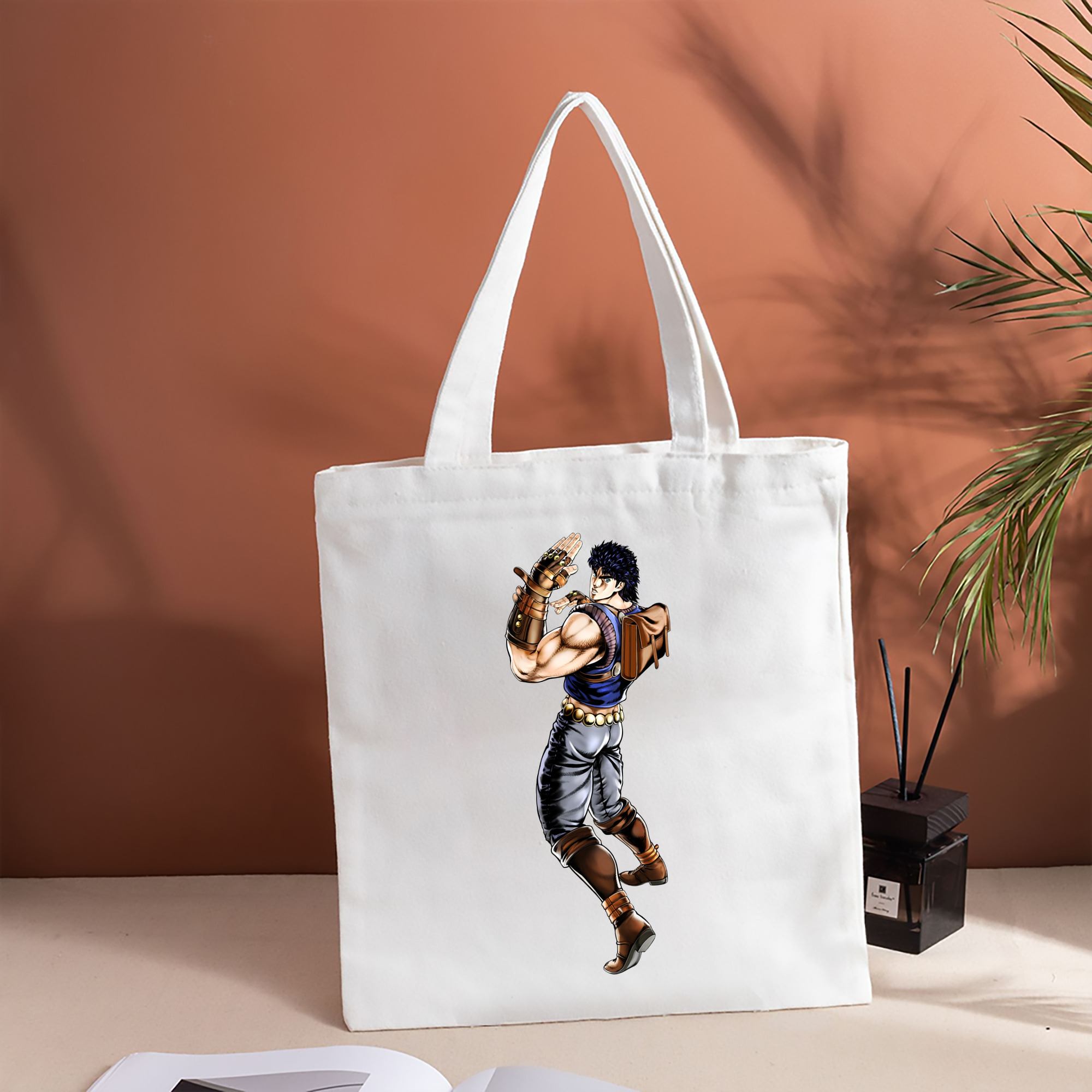 ジョジョの奇妙な冒険 /ジョナサン?ジョースター JoJo's Bizarre Adventure Jonathan Joestar 縦型キャンバス生地手提げバッグ　トートバッグ