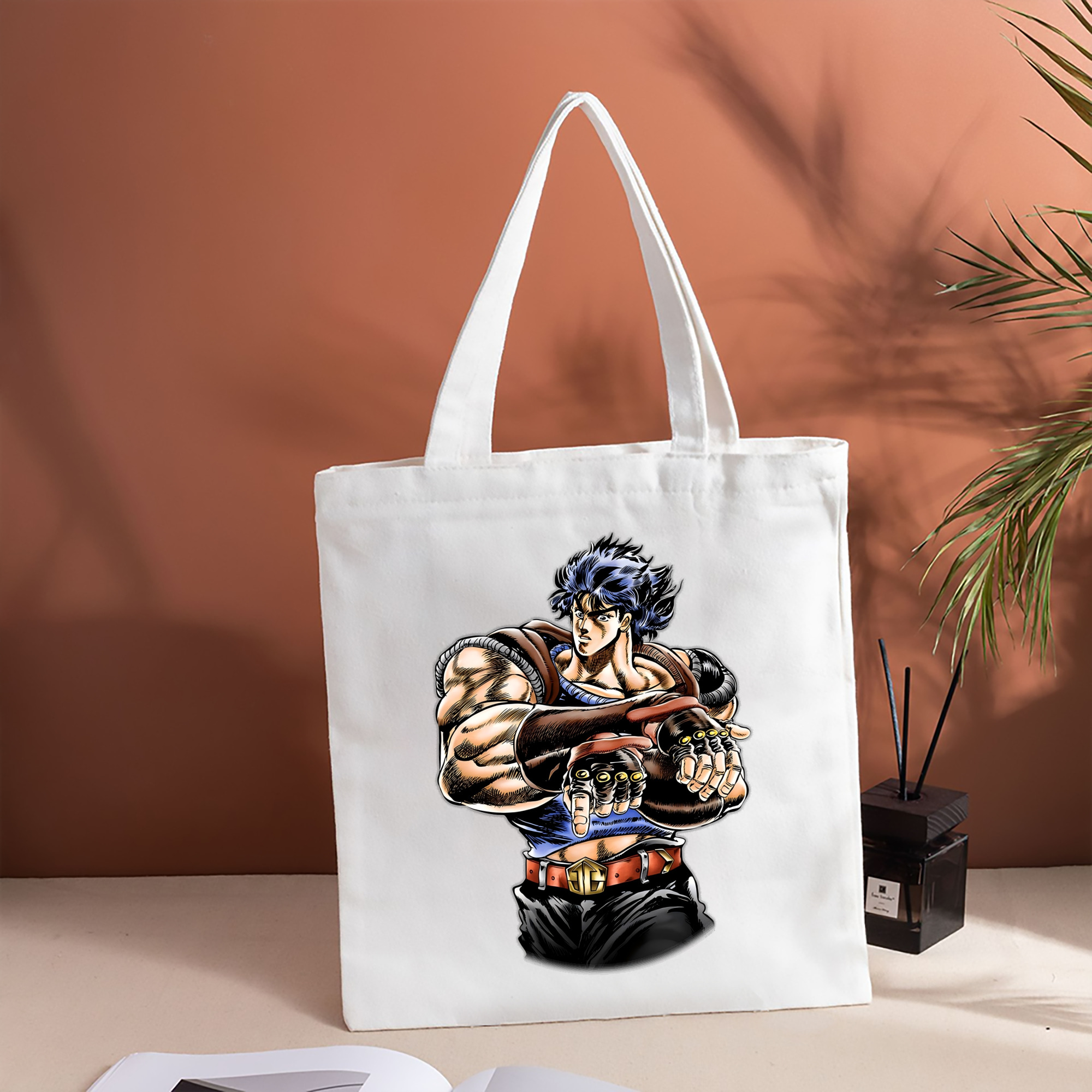 ジョジョの奇妙な冒険 /ジョナサン?ジョースター JoJo's Bizarre Adventure Jonathan Joestar 縦型キャンバス生地手提げバッグ　トートバッグ