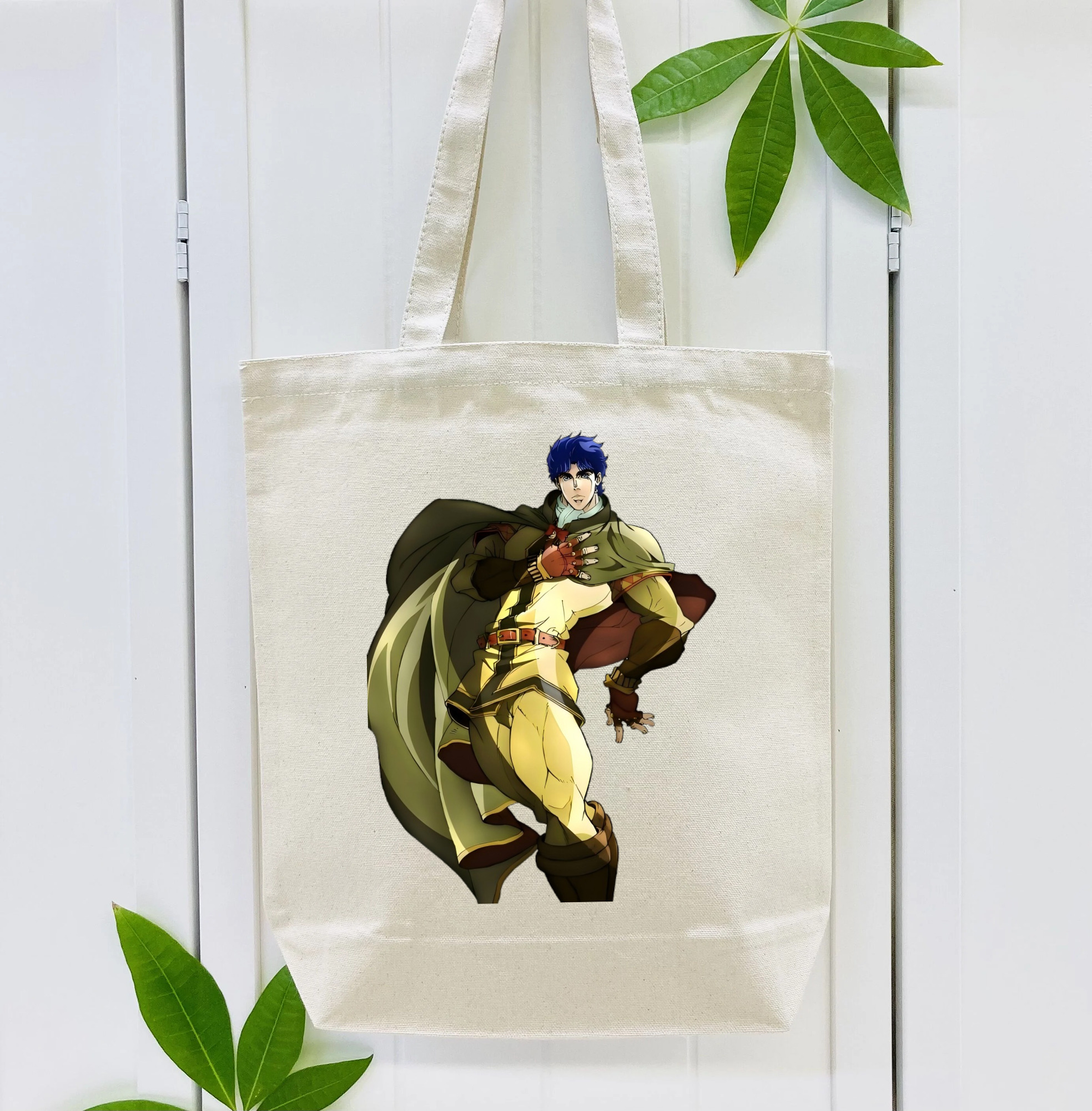 ジョジョの奇妙な冒険 /ジョナサン?ジョースター JoJo's Bizarre Adventure Jonathan Joestar 縦型キャンバス生地手提げバッグ　トートバッグ