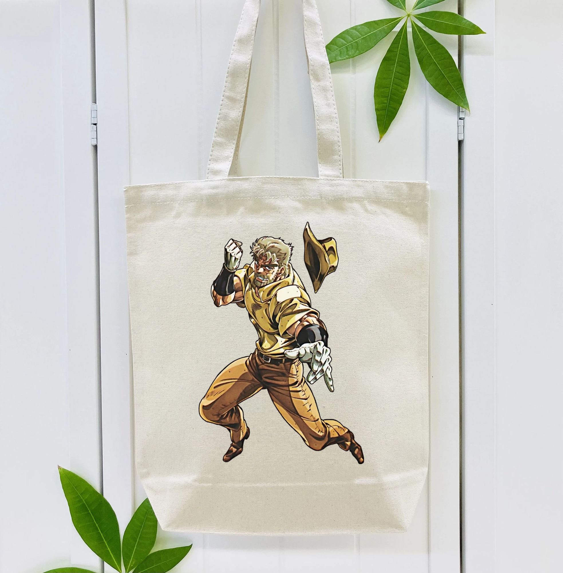 ジョジョの奇妙な冒険 ジョセフ?ジョースター JoJo's Bizarre Adventure Joseph Joestar 縦型キャンバス生地手提げバッグ　トートバッグ