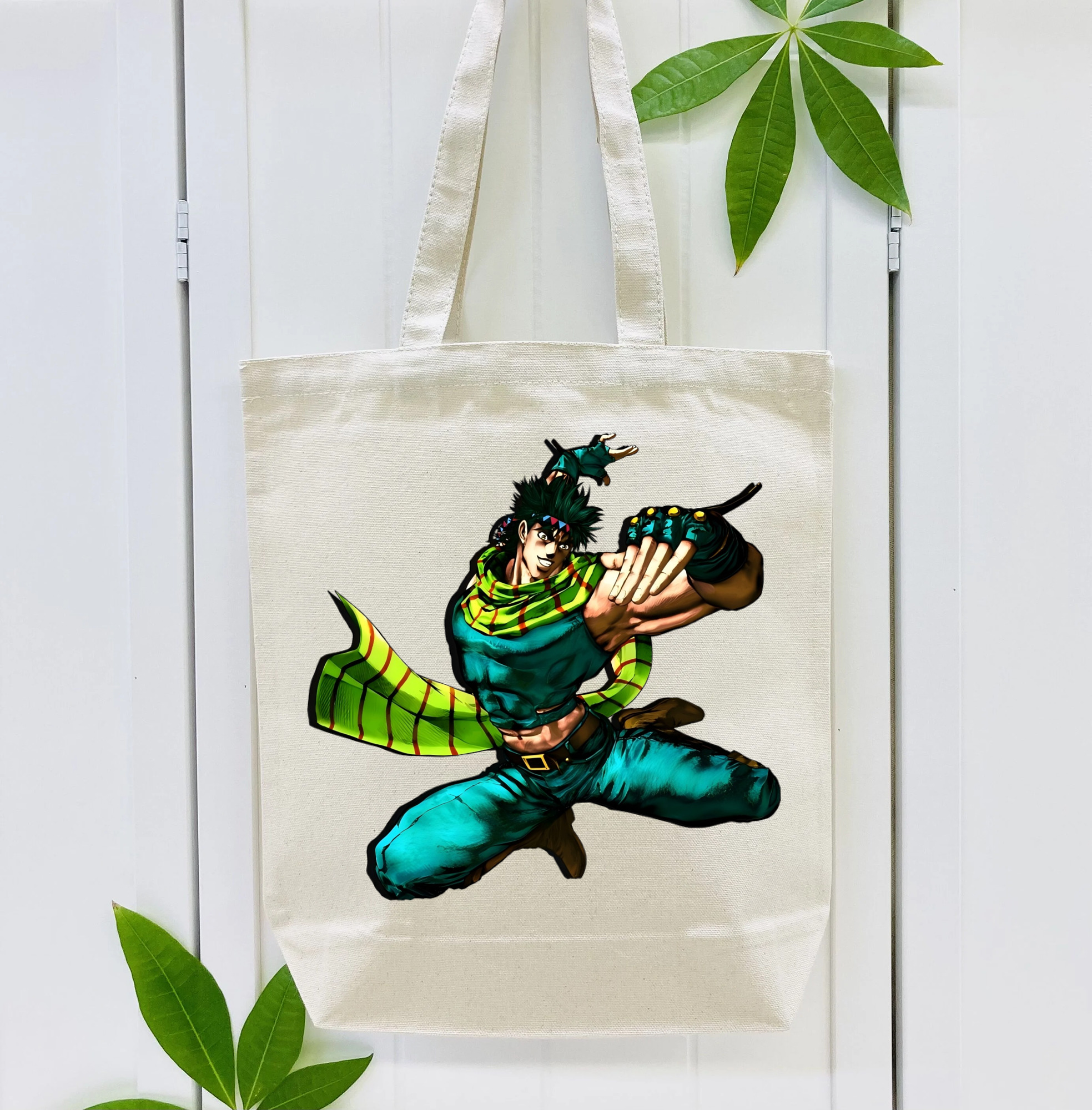 ジョジョの奇妙な冒険 ジョセフ?ジョースター JoJo's Bizarre Adventure Joseph Joestar 縦型キャンバス生地手提げバッグ　トートバッグ