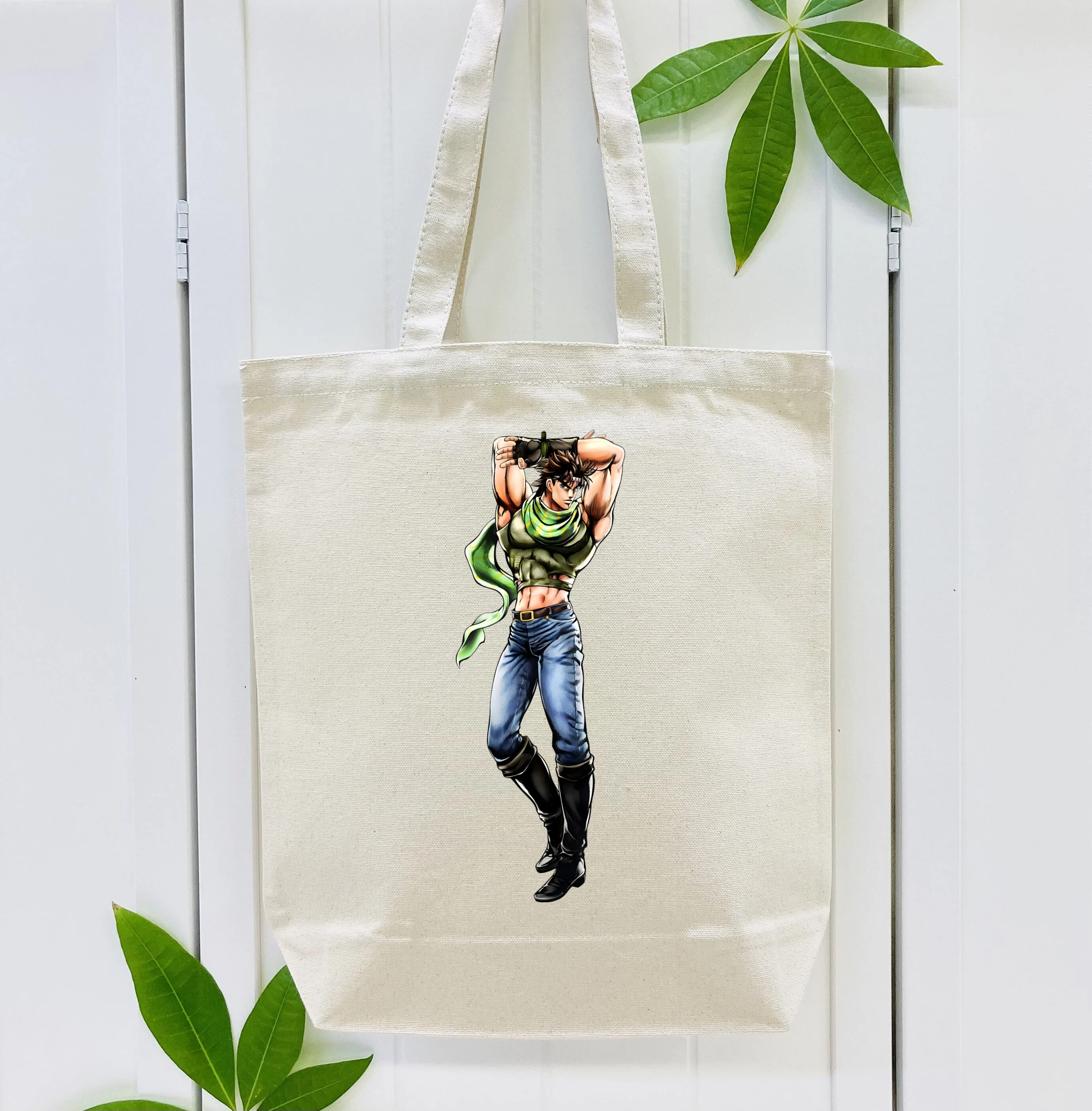 ジョジョの奇妙な冒険 ジョセフ?ジョースター JoJo's Bizarre Adventure Joseph Joestar 縦型キャンバス生地手提げバッグ　トートバッグ