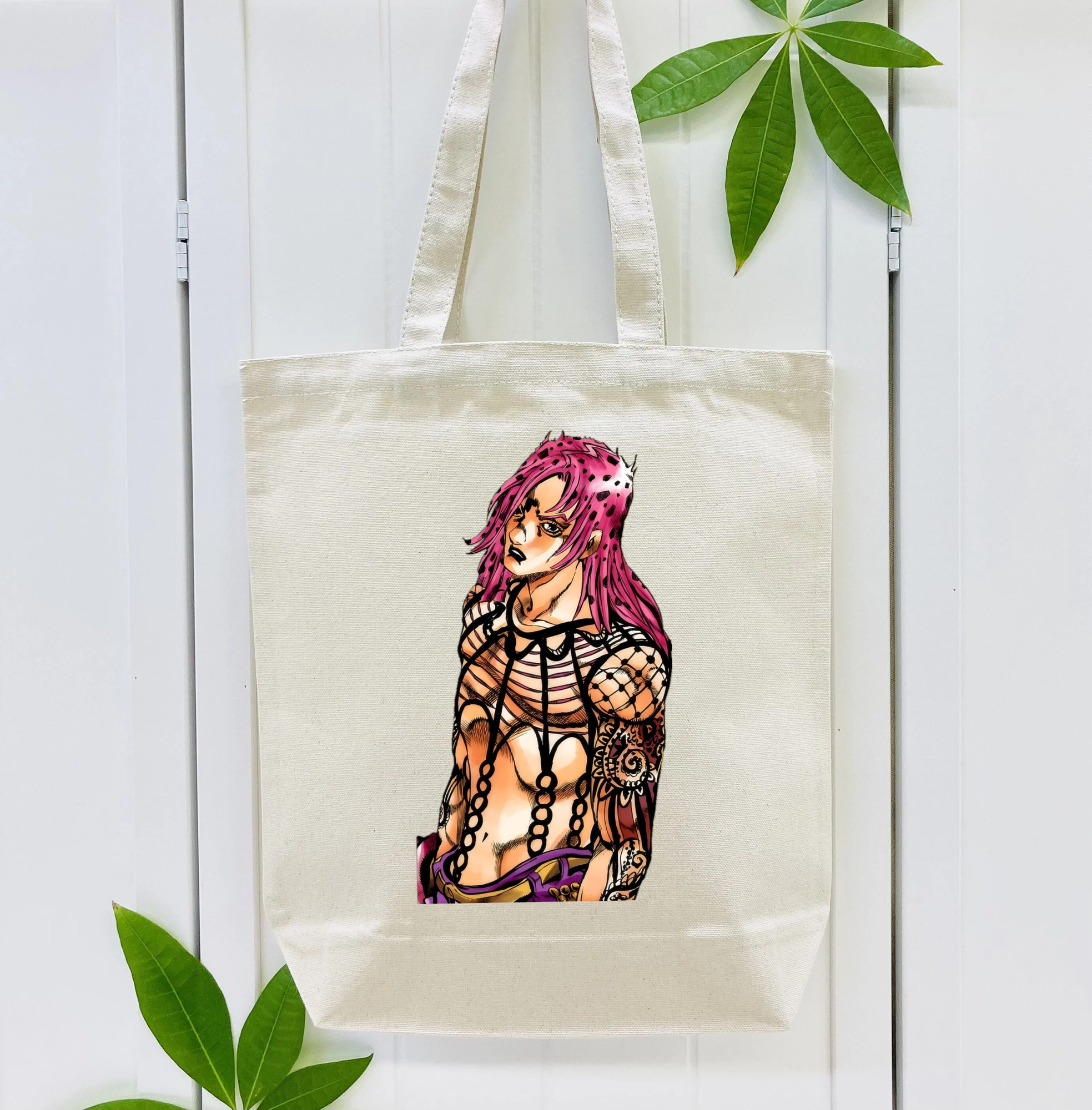 ジョジョの奇妙な冒険 ビネガー?ドッピオ JoJo's Bizarre Adventure Vinegar Doppio 縦型キャンバス生地手提げバッグ　トートバッグ