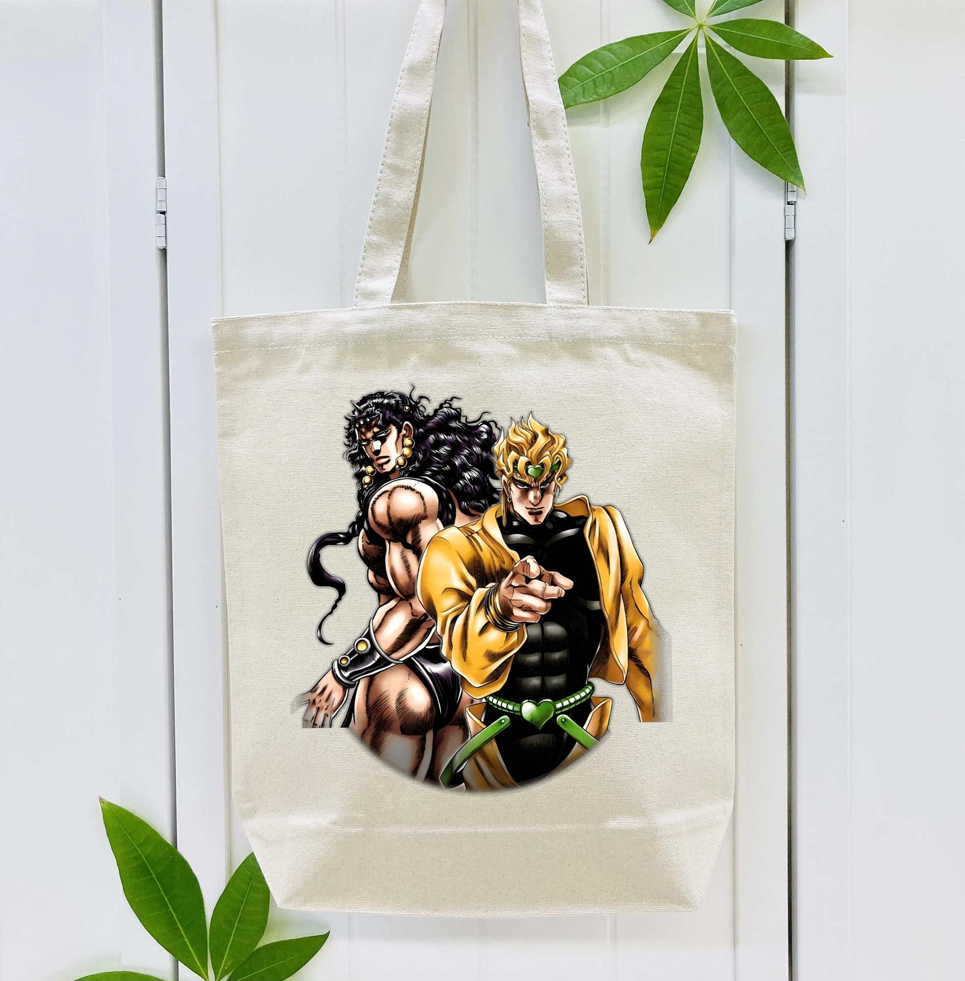 ジョジョの奇妙な冒険 ディオ?ブランドー JoJo's Bizarre Adventure Dio Brando 縦型キャンバス生地手提げバッグ　トートバッグ