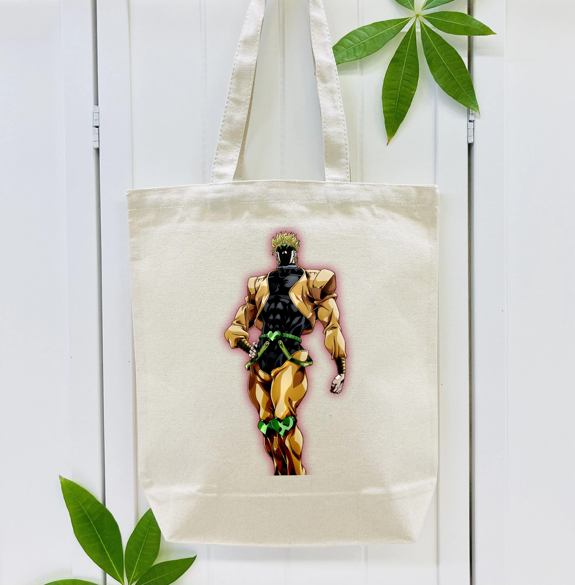 ジョジョの奇妙な冒険 ディオ?ブランドー JoJo's Bizarre Adventure Dio Brando 縦型キャンバス生地手提げバッグ　トートバッグ