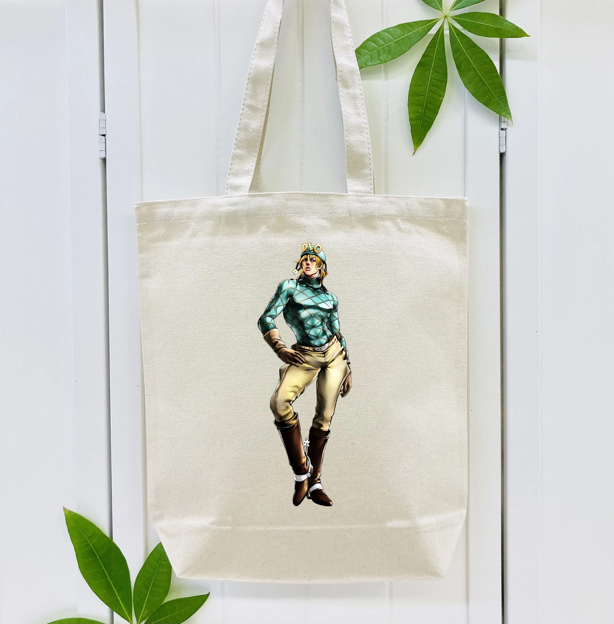 ジョジョの奇妙な冒険 ディオ?ブランドー JoJo's Bizarre Adventure Dio Brando 縦型キャンバス生地手提げバッグ　トートバッグ