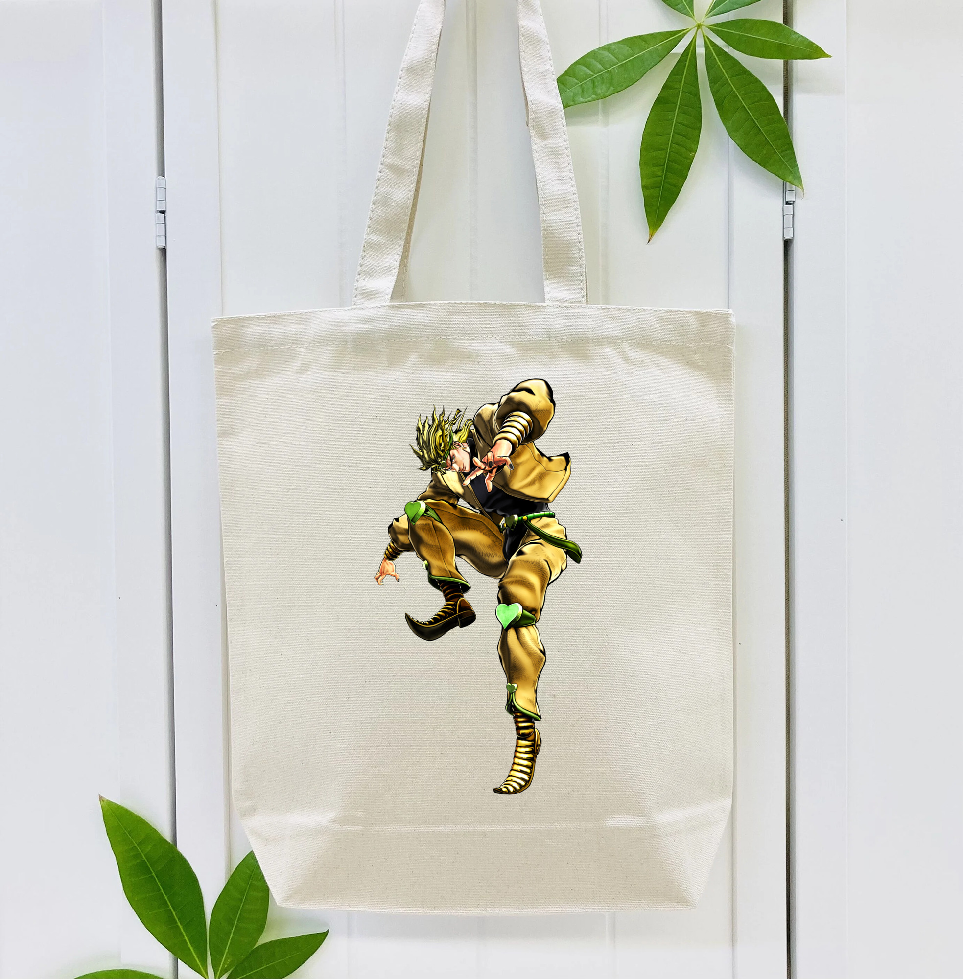 ジョジョの奇妙な冒険 ディオ?ブランドー JoJo's Bizarre Adventure Dio Brando 縦型キャンバス生地手提げバッグ　トートバッグ