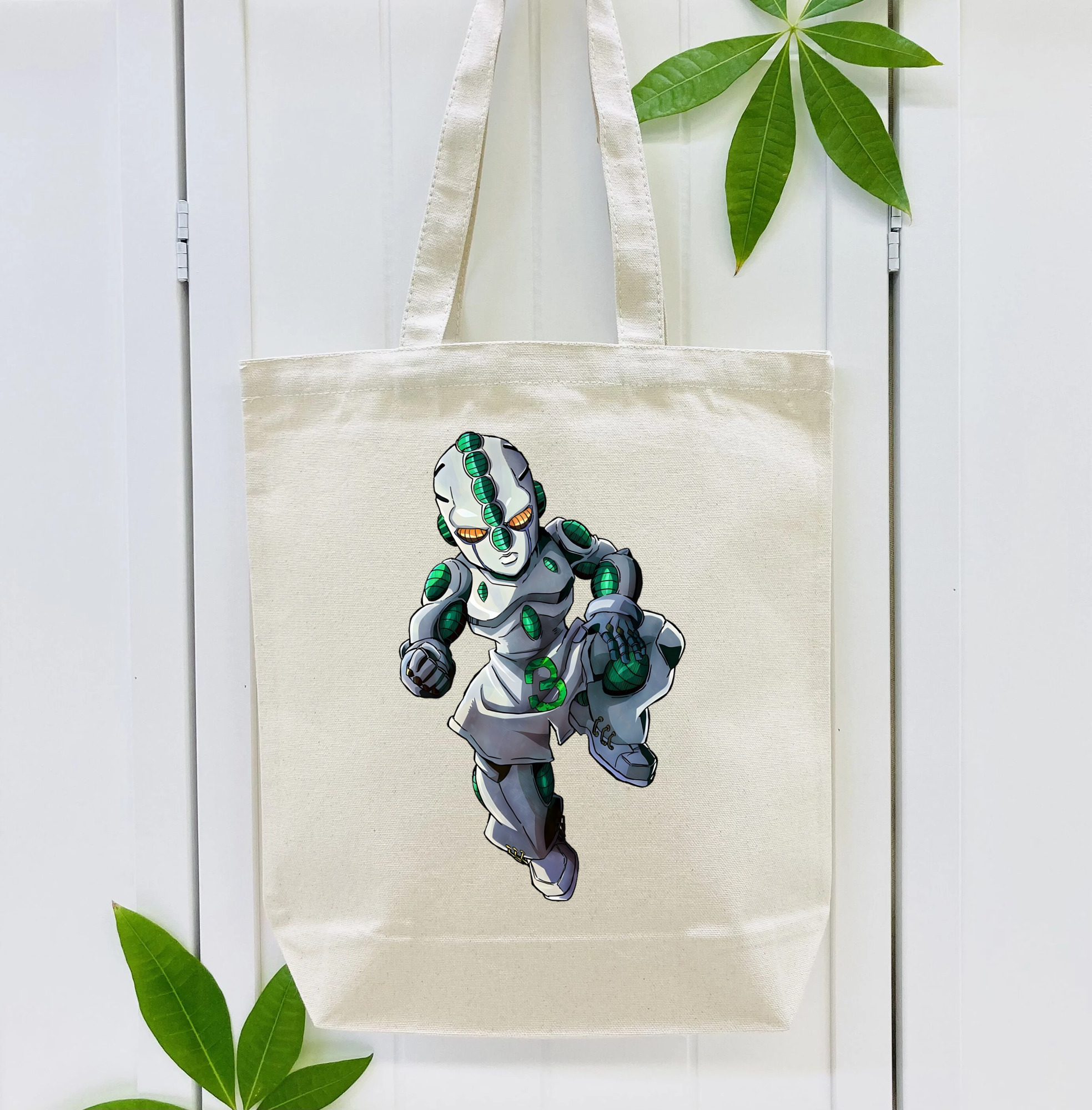 ジョジョの奇妙な冒険 広瀨康一 JoJo's Bizarre Adventure Hirose Koichi 縦型キャンバス生地手提げバッグ　トートバッグ