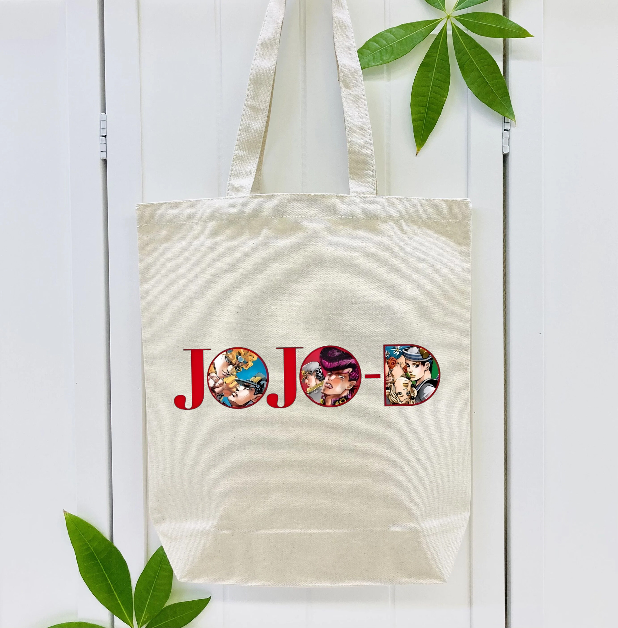 ジョジョの奇妙な冒険 JoJo's Bizarre Adventure 縦型キャンバス生地手提げバッグ　トートバッグ