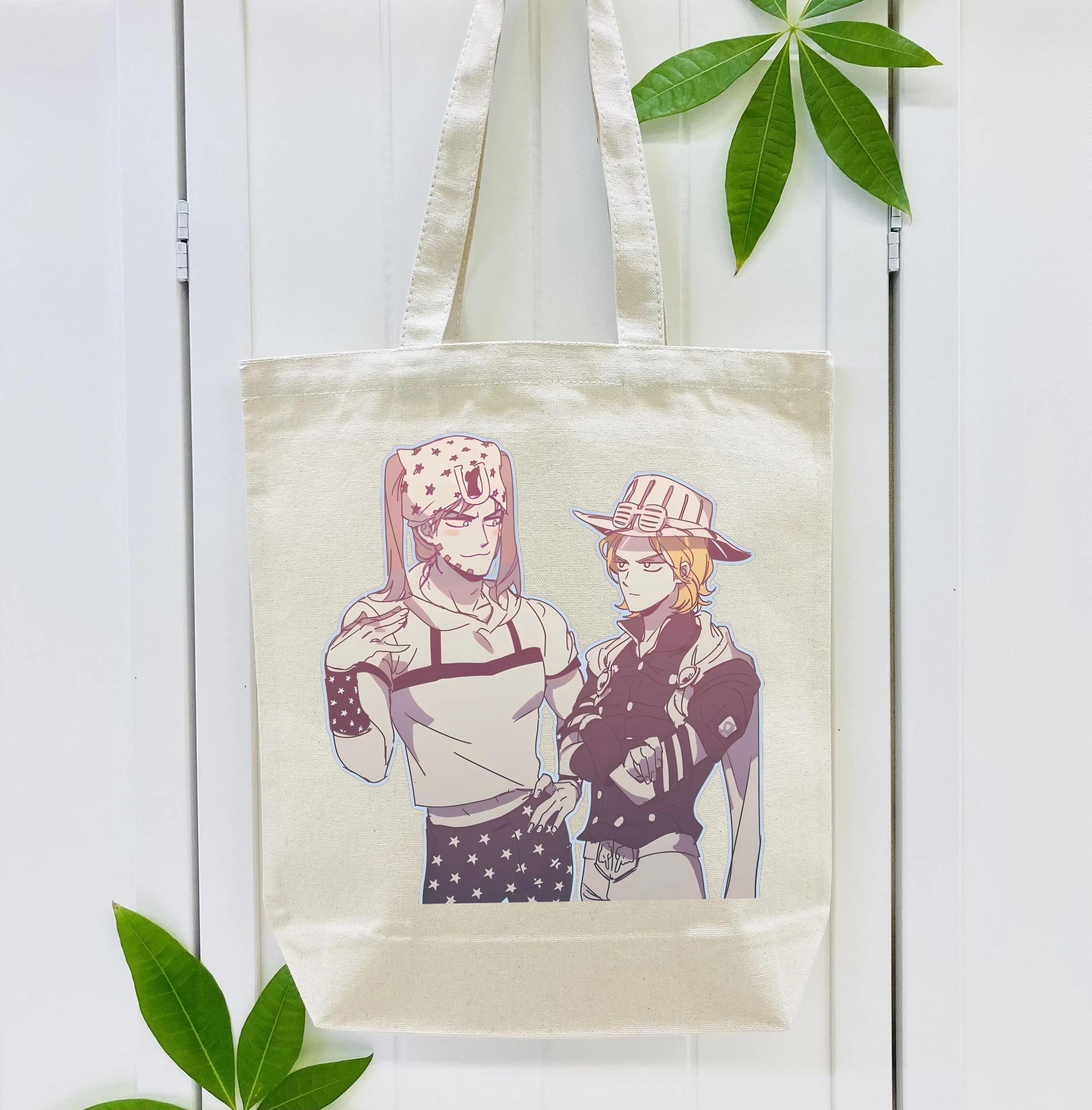 ジョジョの奇妙な冒険 JoJo's Bizarre Adventure 縦型キャンバス生地手提げバッグ　トートバッグ