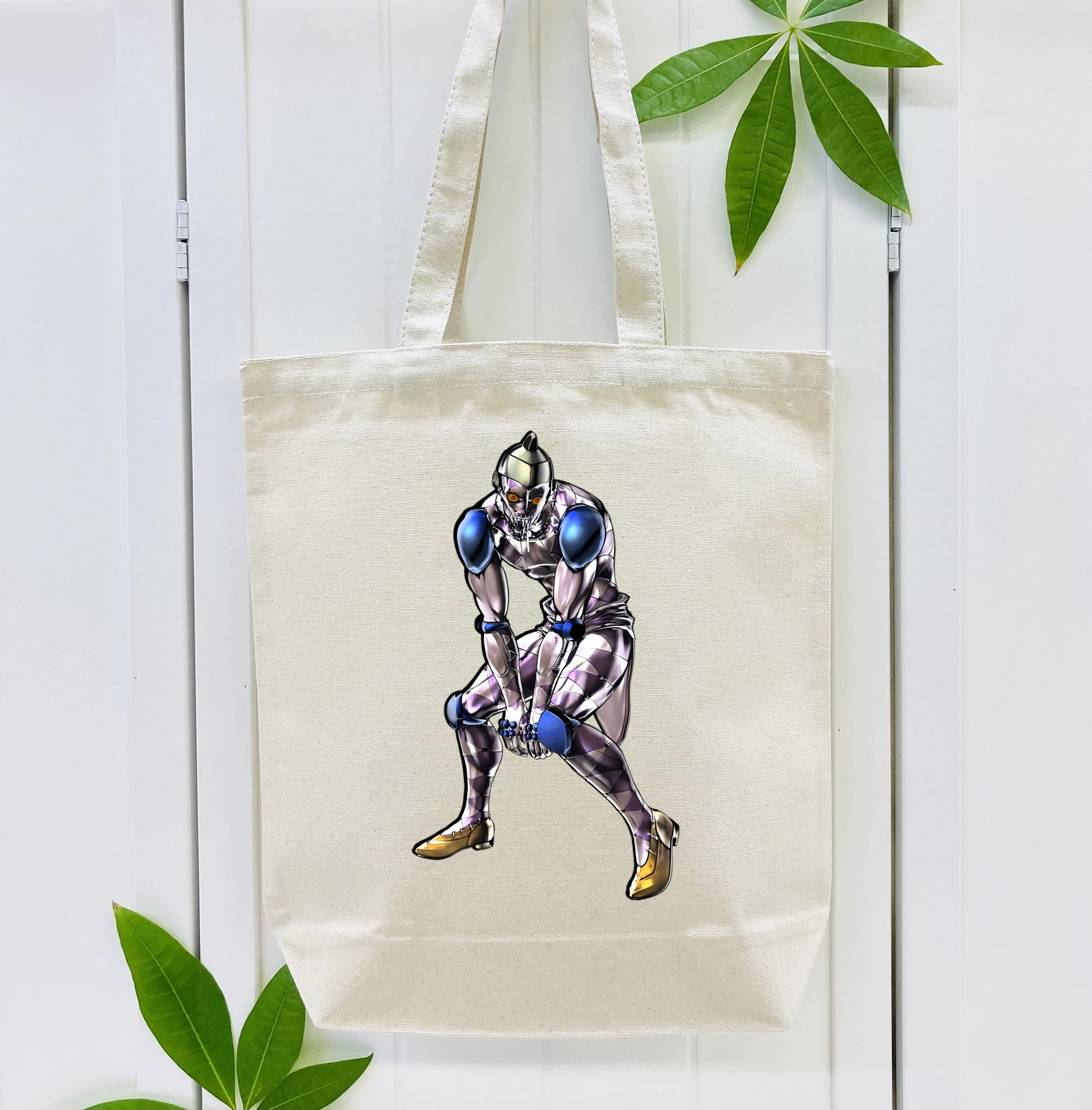ジョジョの奇妙な冒険 JoJo's Bizarre Adventure 縦型キャンバス生地手提げバッグ　トートバッグ