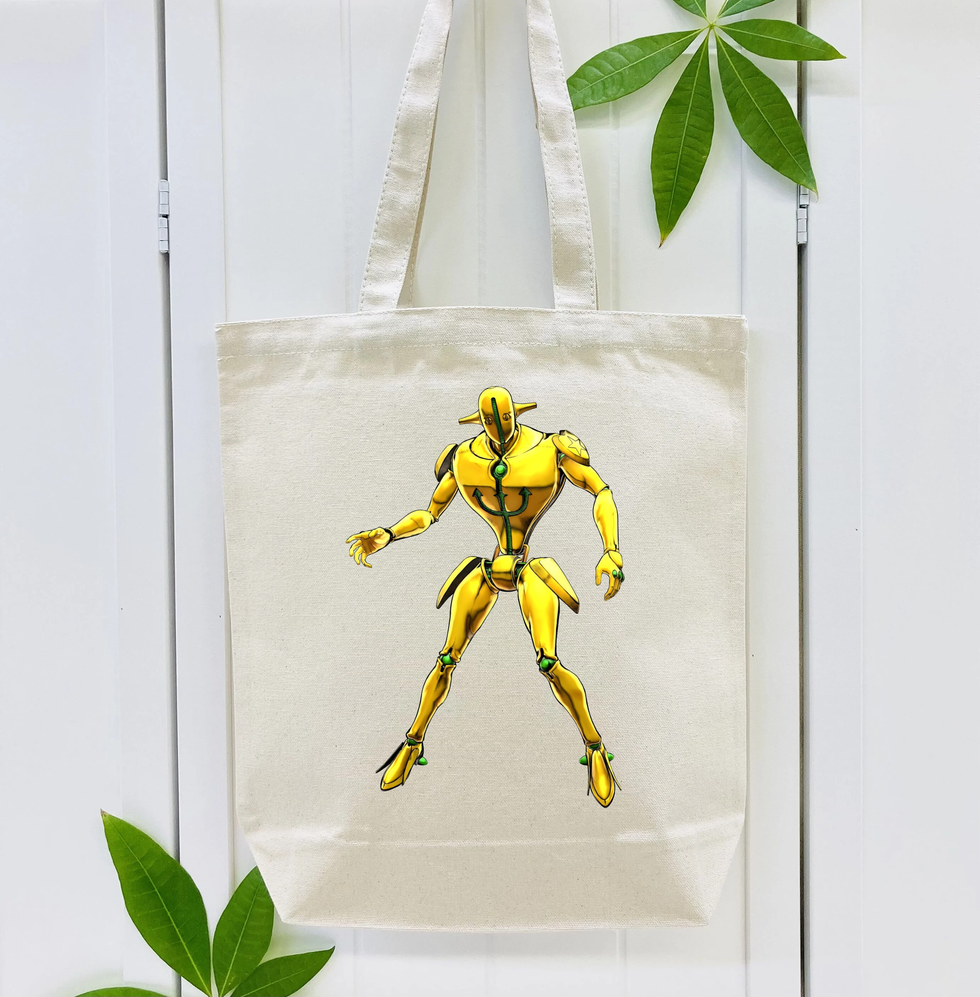 ジョジョの奇妙な冒険 JoJo's Bizarre Adventure 縦型キャンバス生地手提げバッグ　トートバッグ