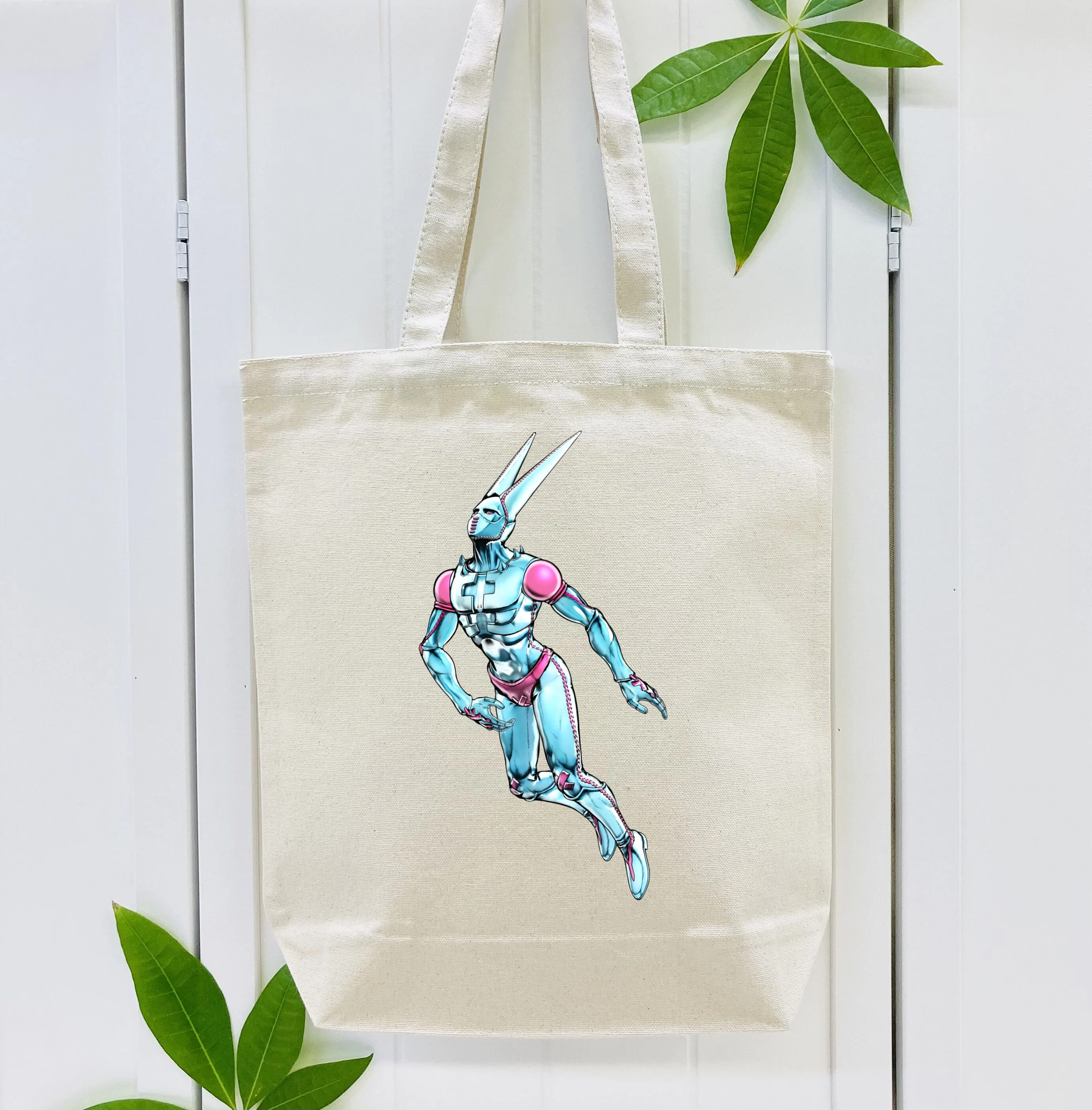 ジョジョの奇妙な冒険 JoJo's Bizarre Adventure 縦型キャンバス生地手提げバッグ　トートバッグ