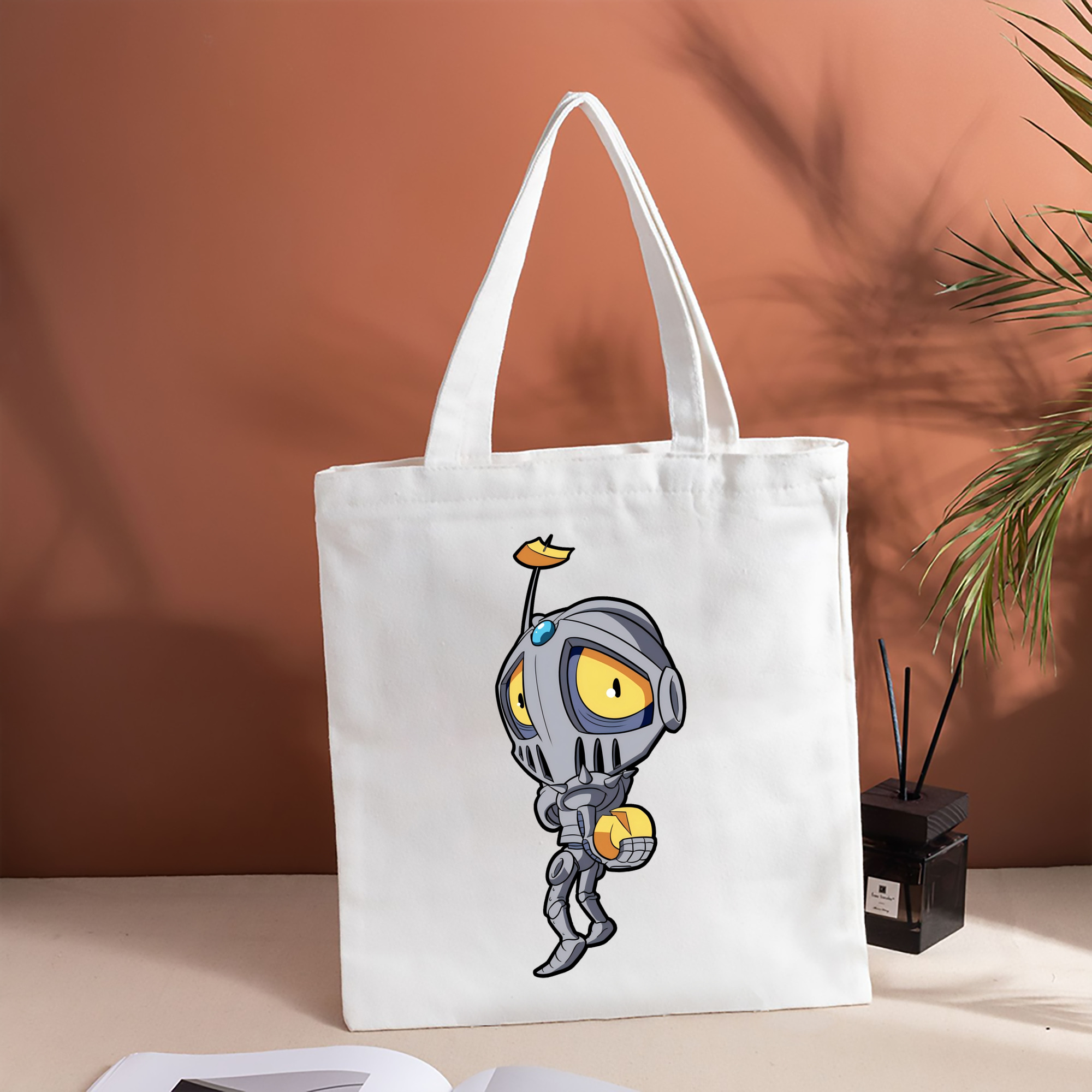 ジョジョの奇妙な冒険 JoJo's Bizarre Adventure 縦型キャンバス生地手提げバッグ　トートバッグ