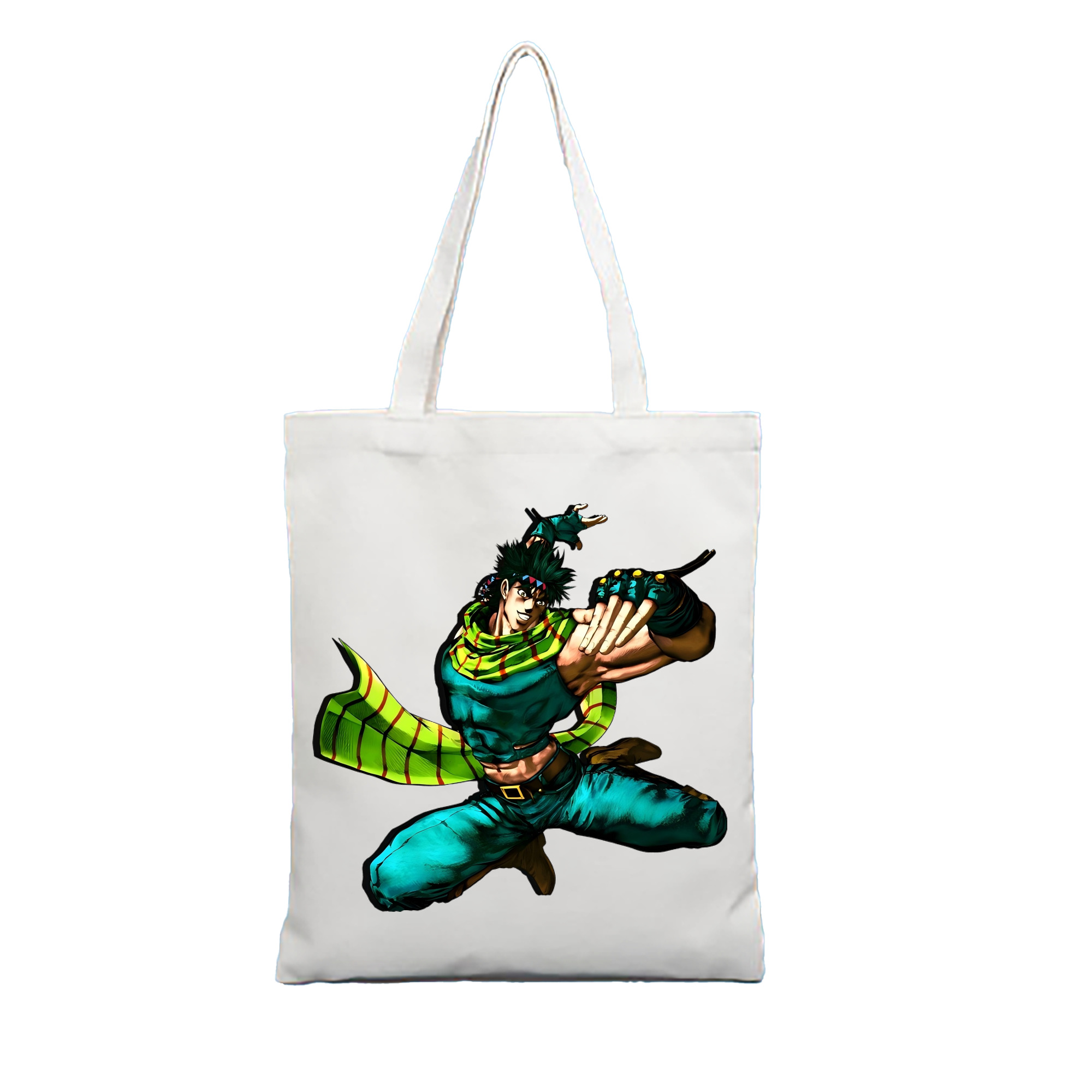 （画像用） ジョジョの奇妙な冒険 ジョセフ?ジョースター JoJo's Bizarre Adventure Joseph Joestar 縦型キャンバス生地手提げバッグ　トートバッグ