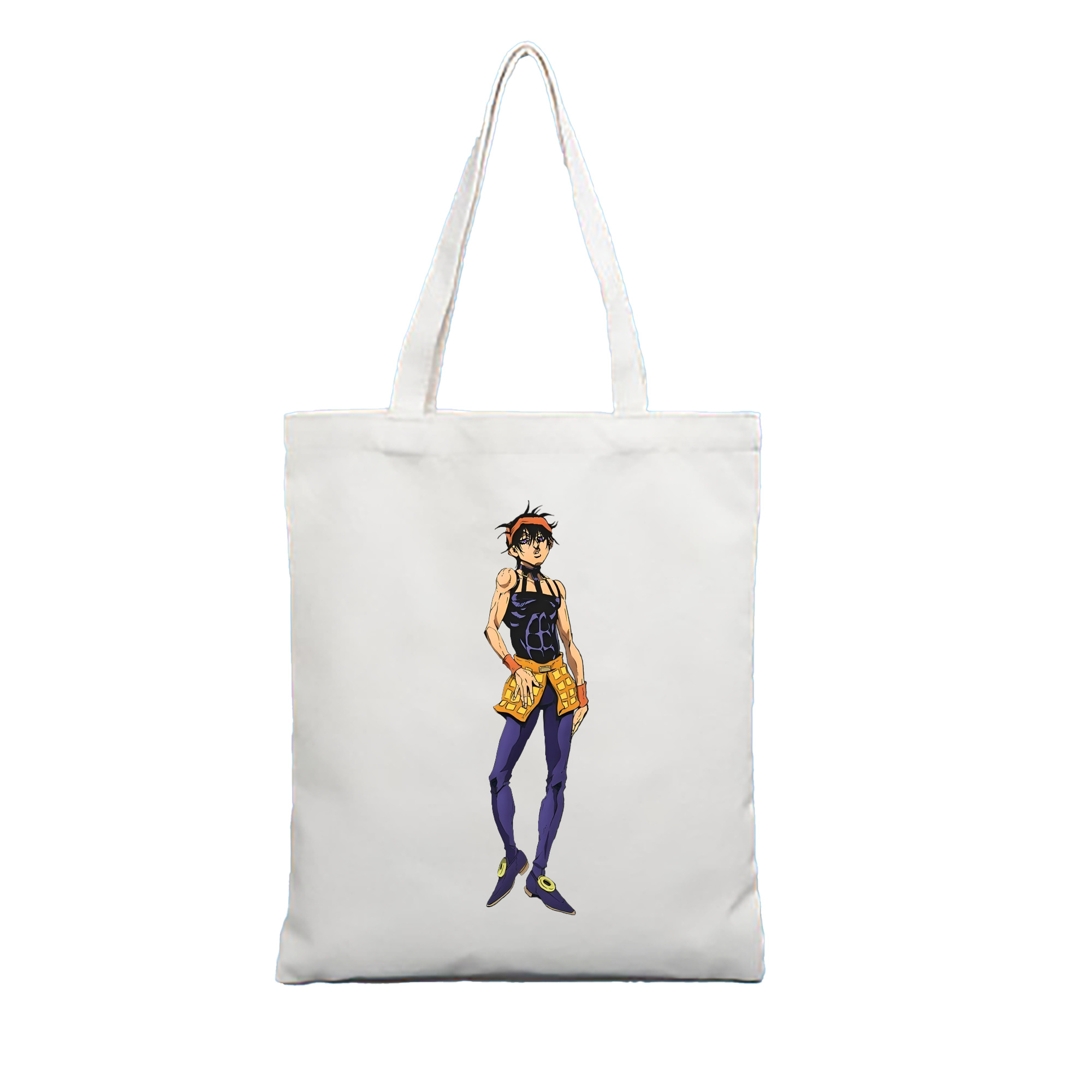 （画像用） ジョジョの奇妙な冒険 ナランチャ?ギルガ JoJo's Bizarre Adventure Narancia Ghirga 縦型キャンバス生地手提げバッグ　トートバッグ