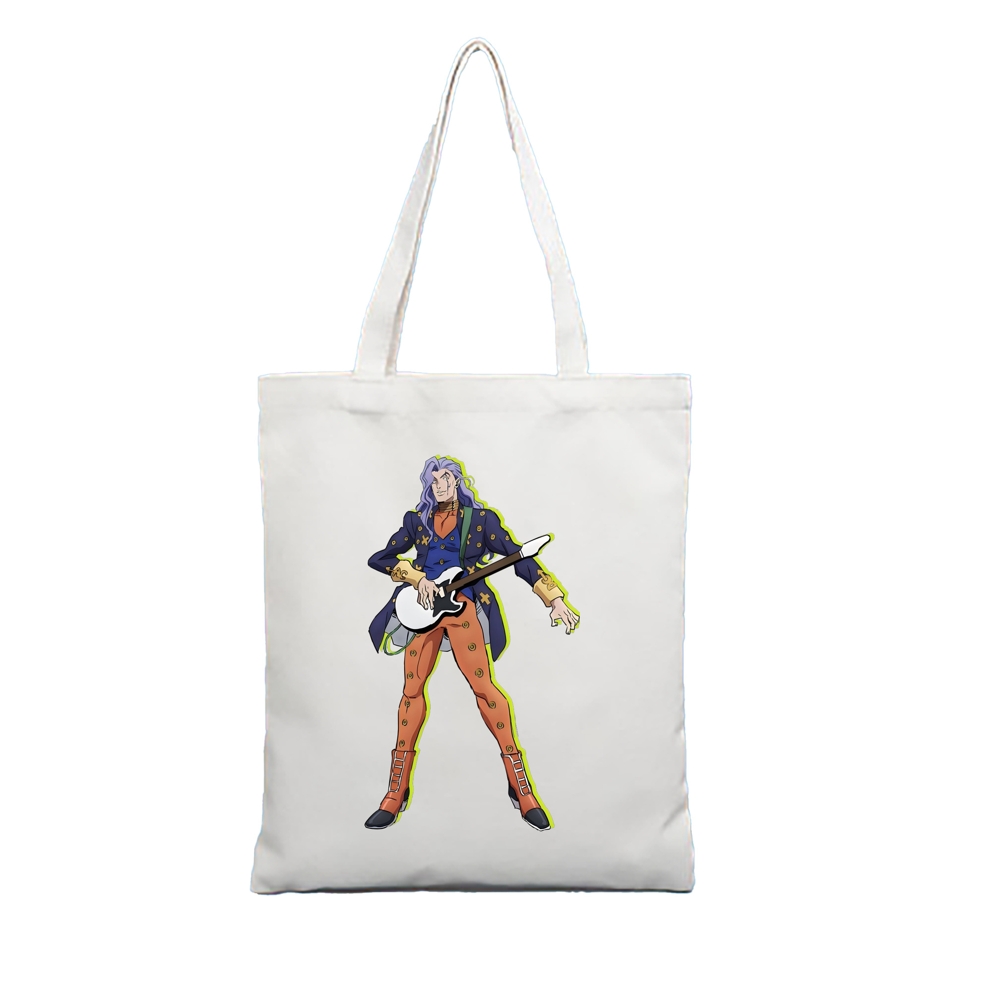 （画像用） ジョジョの奇妙な冒険 おといし あきら JoJo's Bizarre Adventure Akira Otoishi 縦型キャンバス生地手提げバッグ　トートバッグ