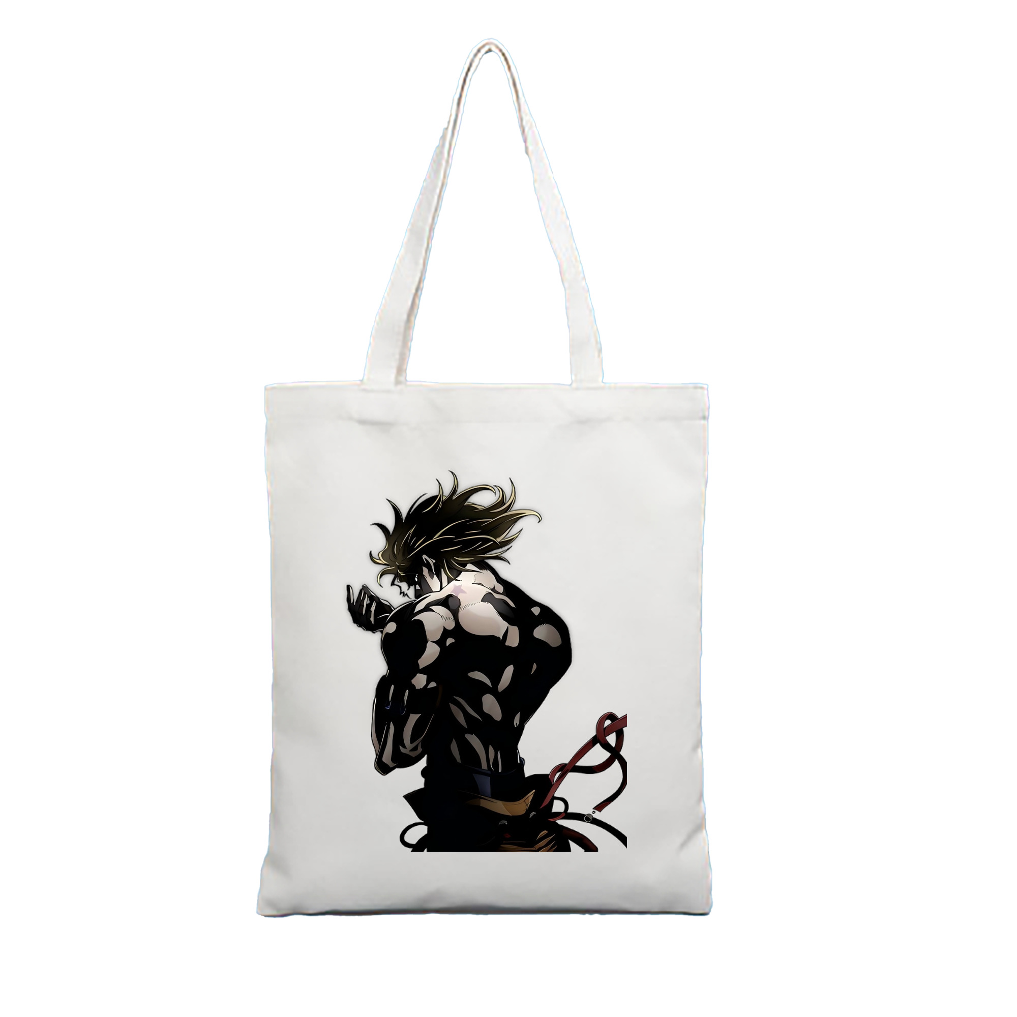 （画像用） ジョジョの奇妙な冒険 ディオ?ブランドー JoJo's Bizarre Adventure Dio Brando 縦型キャンバス生地手提げバッグ　トートバッグ
