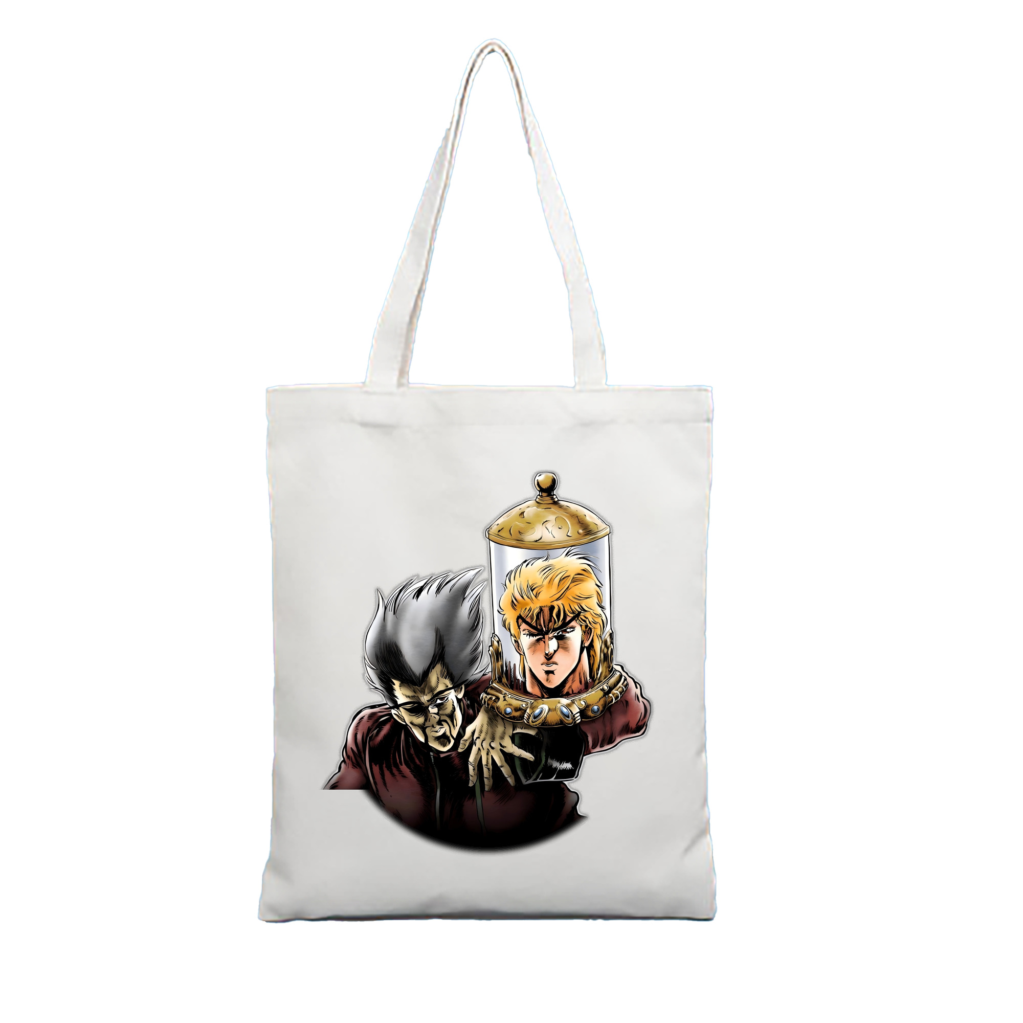 （画像用） ジョジョの奇妙な冒険 ディオ?ブランドー JoJo's Bizarre Adventure Dio Brando 縦型キャンバス生地手提げバッグ　トートバッグ