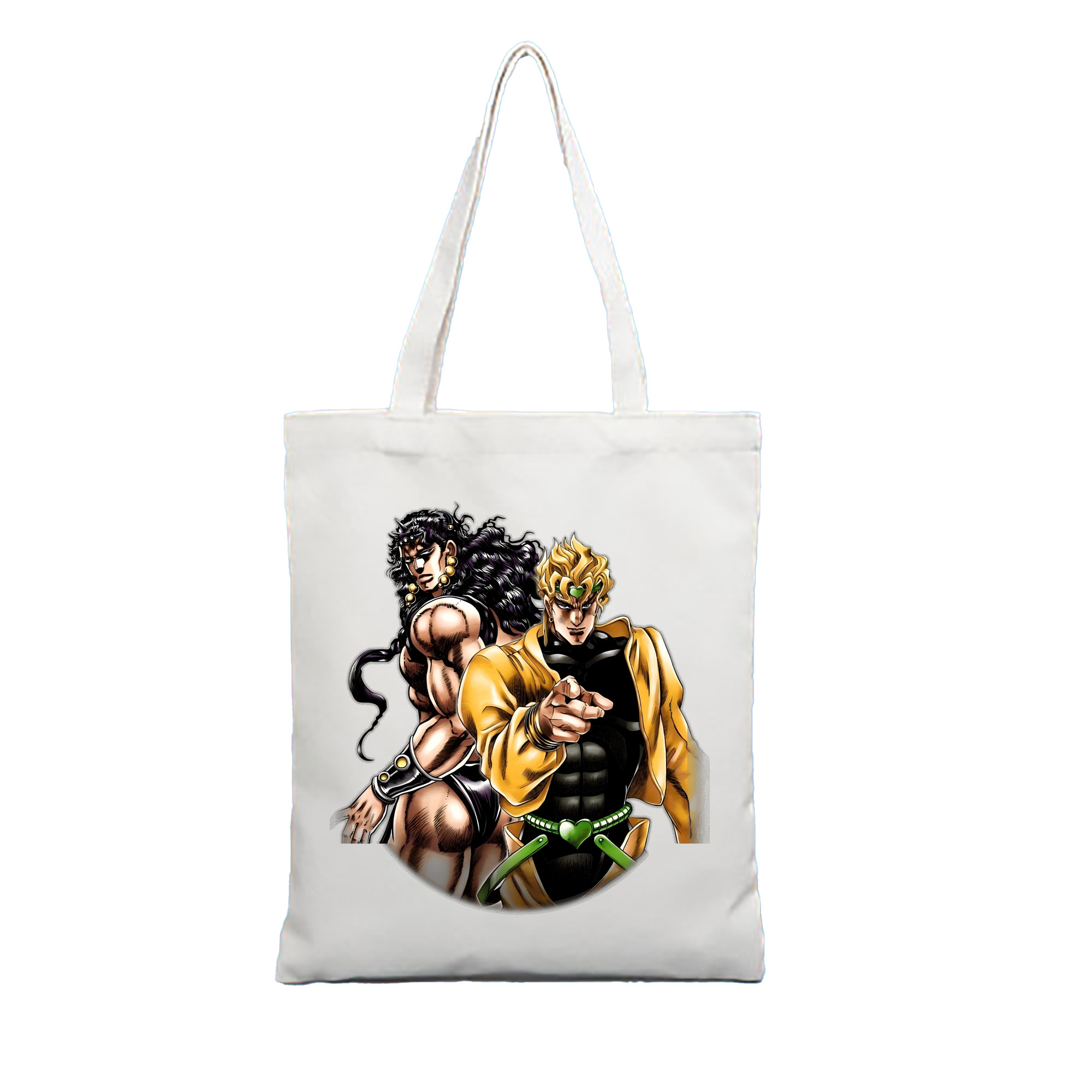 （画像用） ジョジョの奇妙な冒険 ディオ?ブランドー JoJo's Bizarre Adventure Dio Brando 縦型キャンバス生地手提げバッグ　トートバッグ