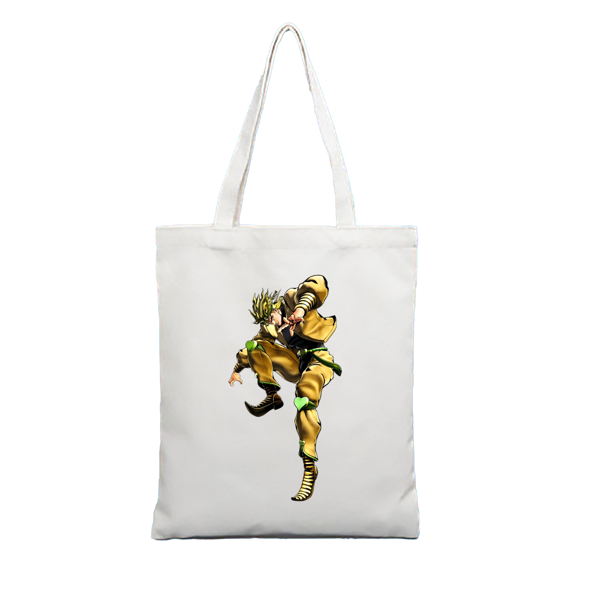 （画像用） ジョジョの奇妙な冒険 ディオ?ブランドー JoJo's Bizarre Adventure Dio Brando 縦型キャンバス生地手提げバッグ　トートバッグ