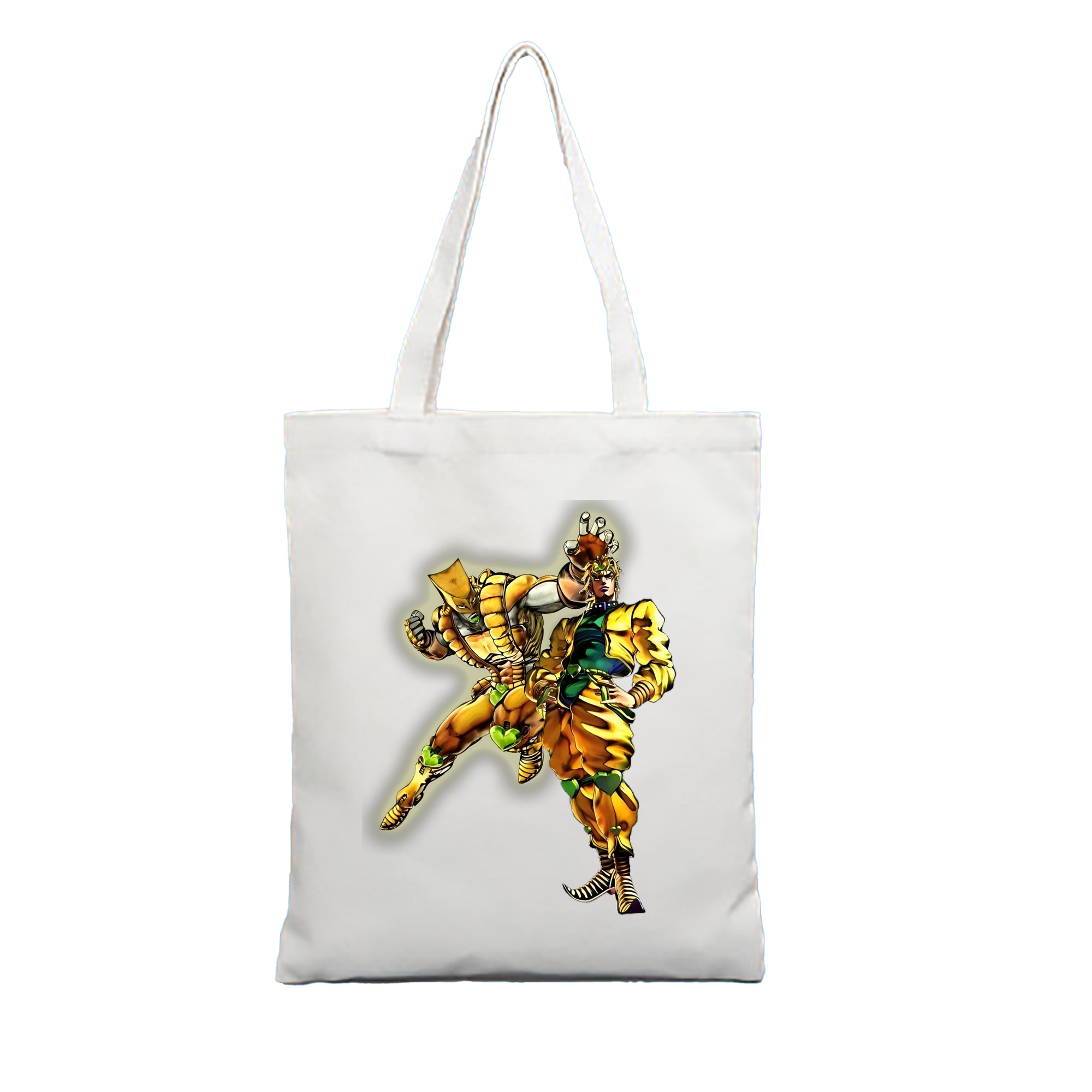 （画像用） ジョジョの奇妙な冒険 ディオ?ブランドー JoJo's Bizarre Adventure Dio Brando 縦型キャンバス生地手提げバッグ　トートバッグ