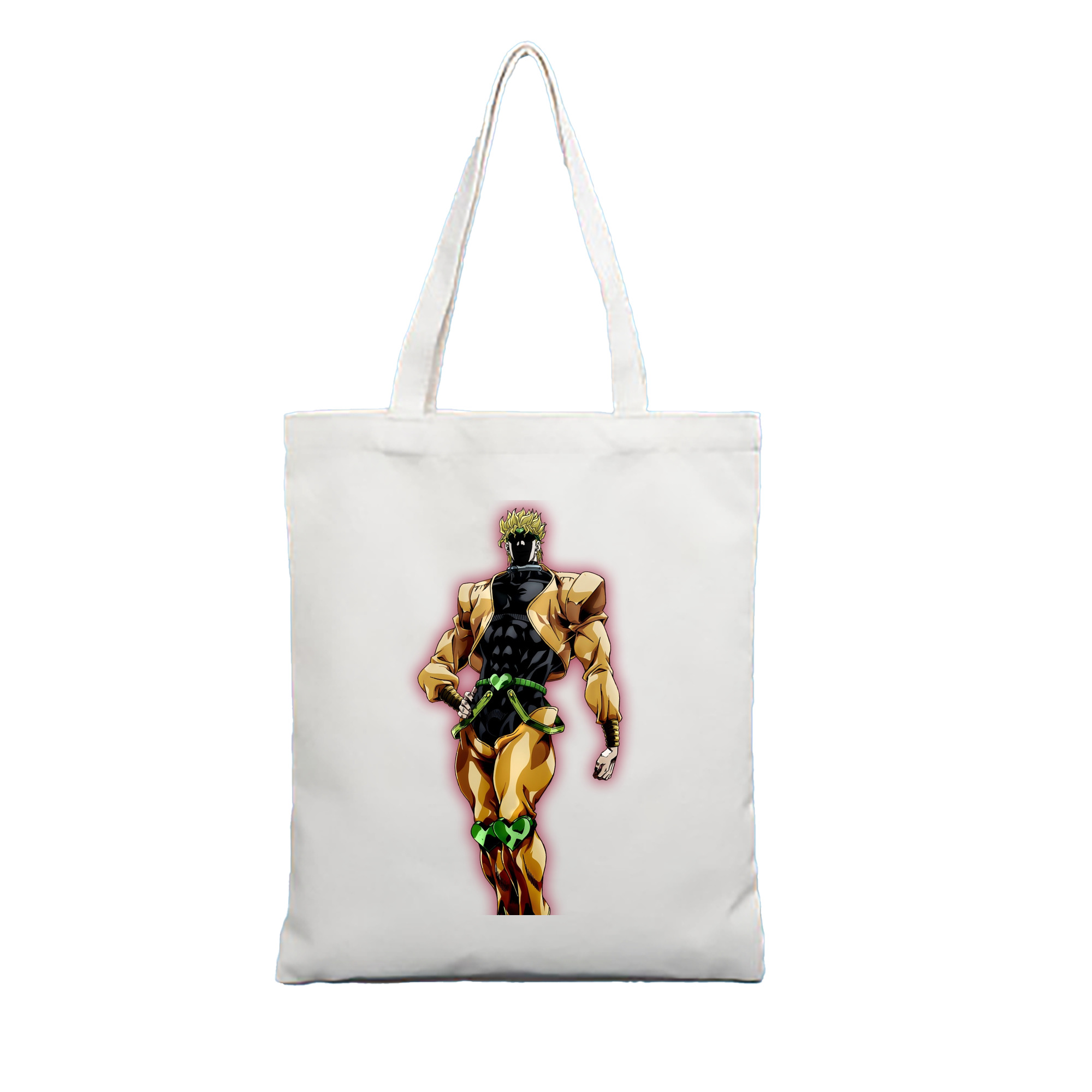 （画像用） ジョジョの奇妙な冒険 ディオ?ブランドー JoJo's Bizarre Adventure Dio Brando 縦型キャンバス生地手提げバッグ　トートバッグ