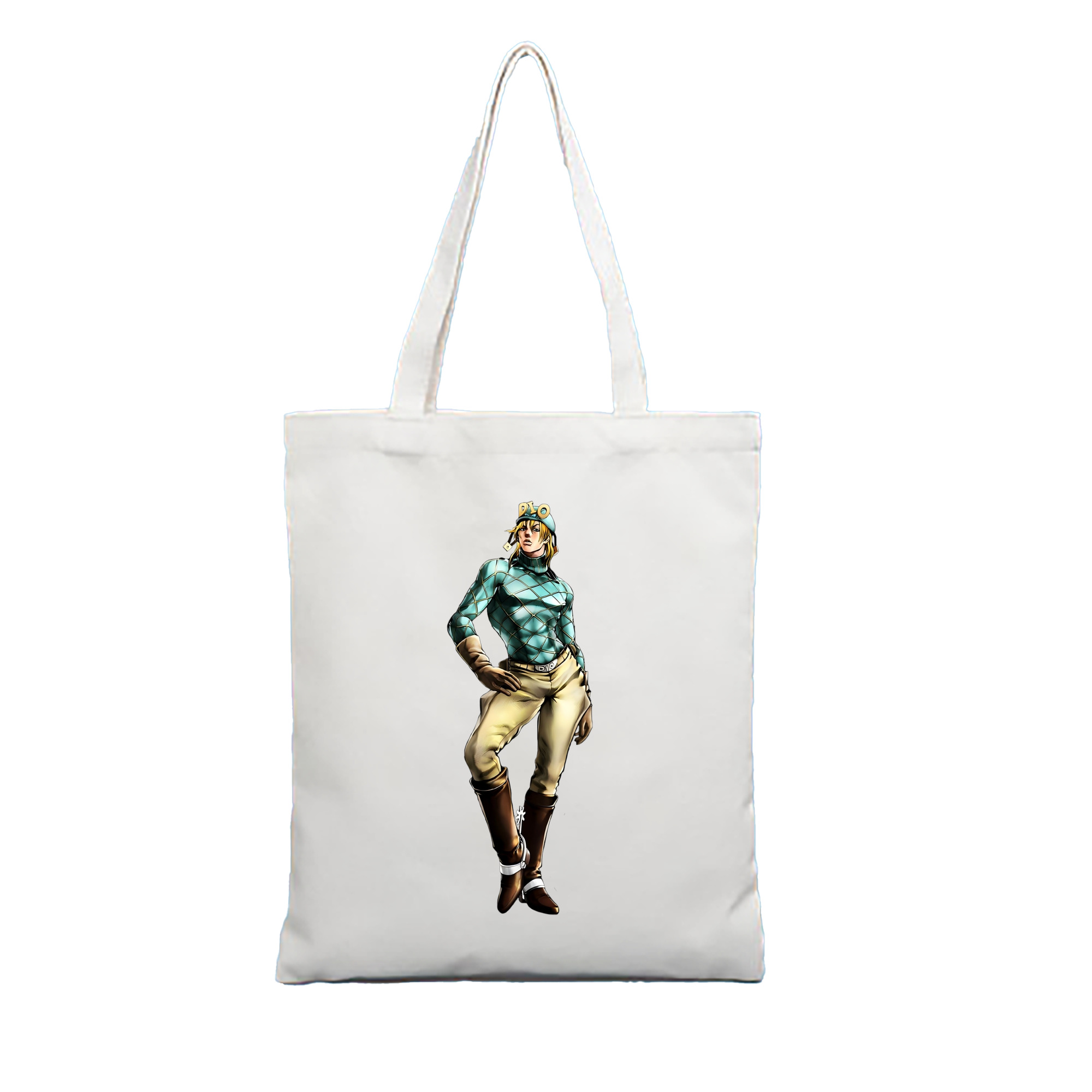 （画像用） ジョジョの奇妙な冒険 ディオ?ブランドー JoJo's Bizarre Adventure Dio Brando 縦型キャンバス生地手提げバッグ　トートバッグ