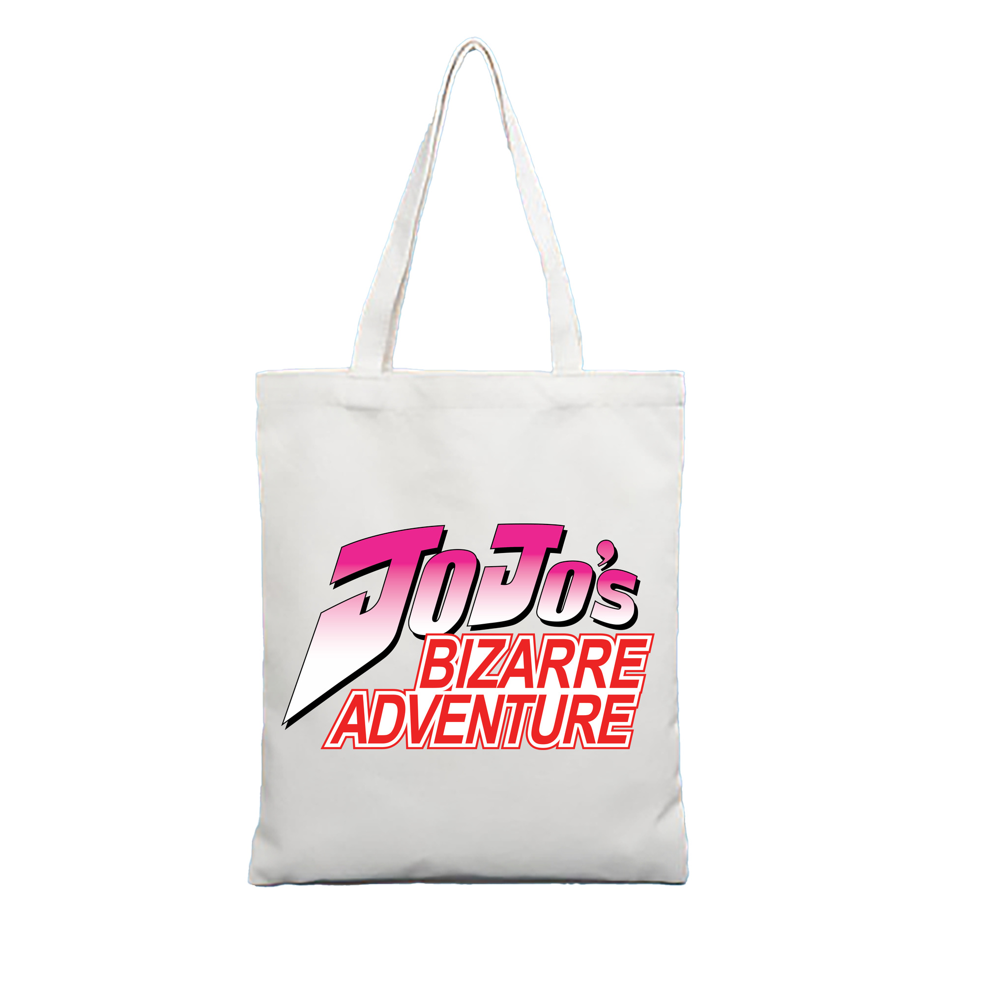 （画像用） ジョジョの奇妙な冒険 JoJo's Bizarre Adventure 縦型キャンバス生地手提げバッグ　トートバッグ