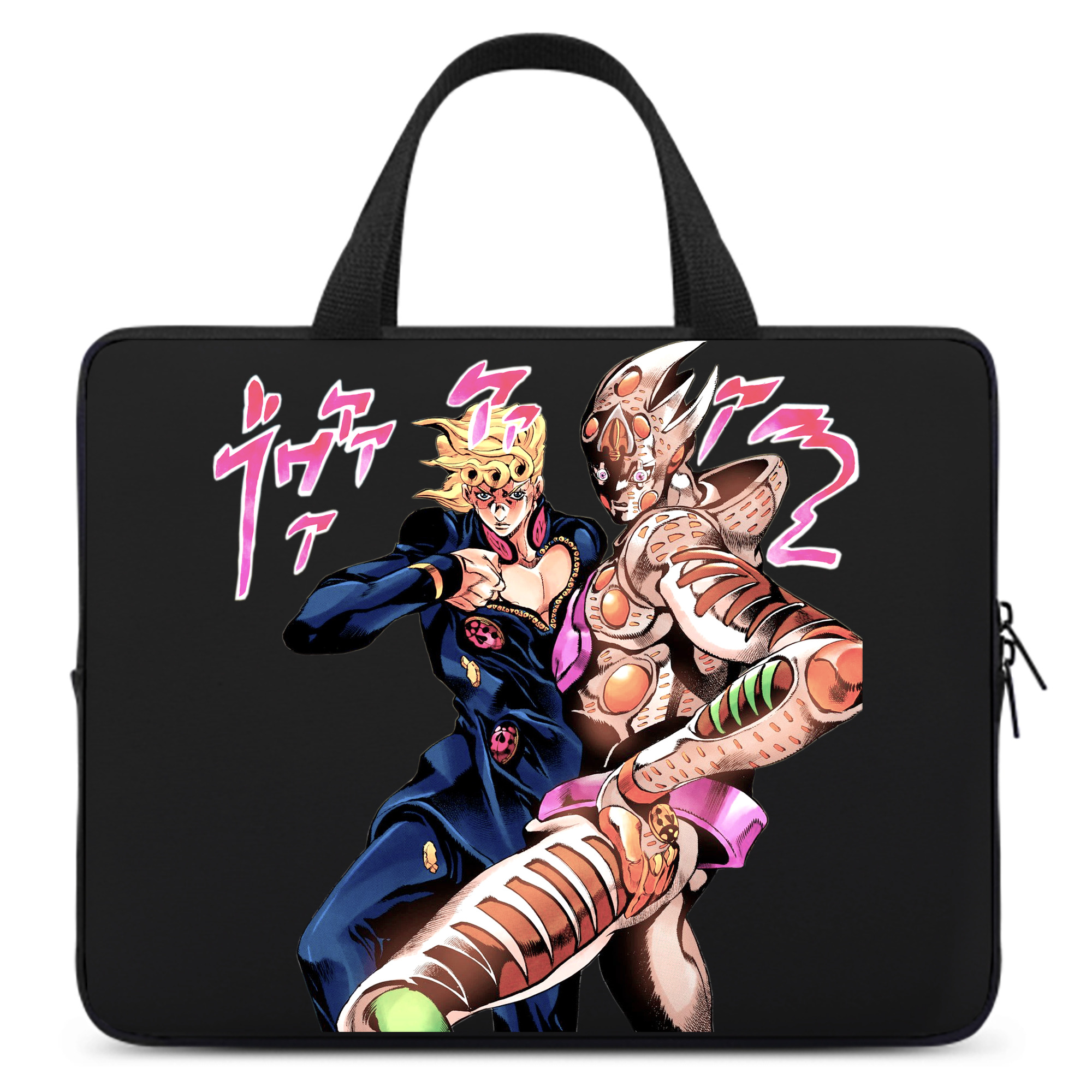 （画像用） ジョジョの奇妙な冒険 ジョルノ?ジョバァーナ JoJo's Bizarre Adventure Giorno Giovanna 手提げノートパソコンバッグ