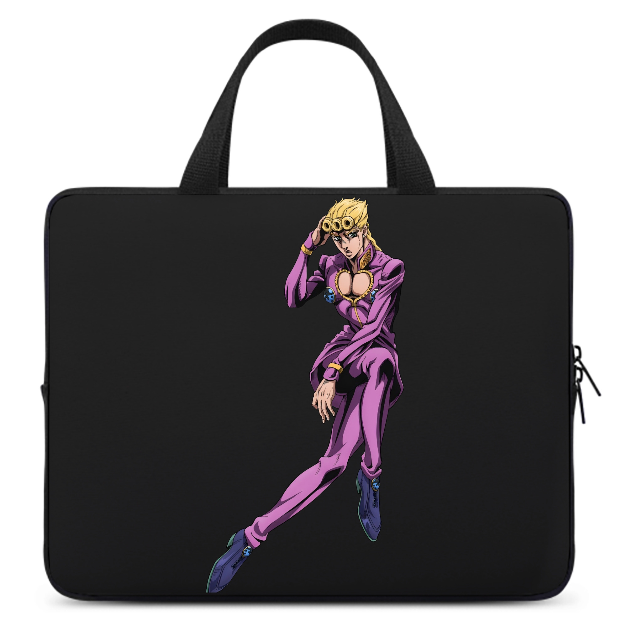 （画像用） ジョジョの奇妙な冒険 ジョルノ?ジョバァーナ JoJo's Bizarre Adventure Giorno Giovanna 手提げノートパソコンバッグ