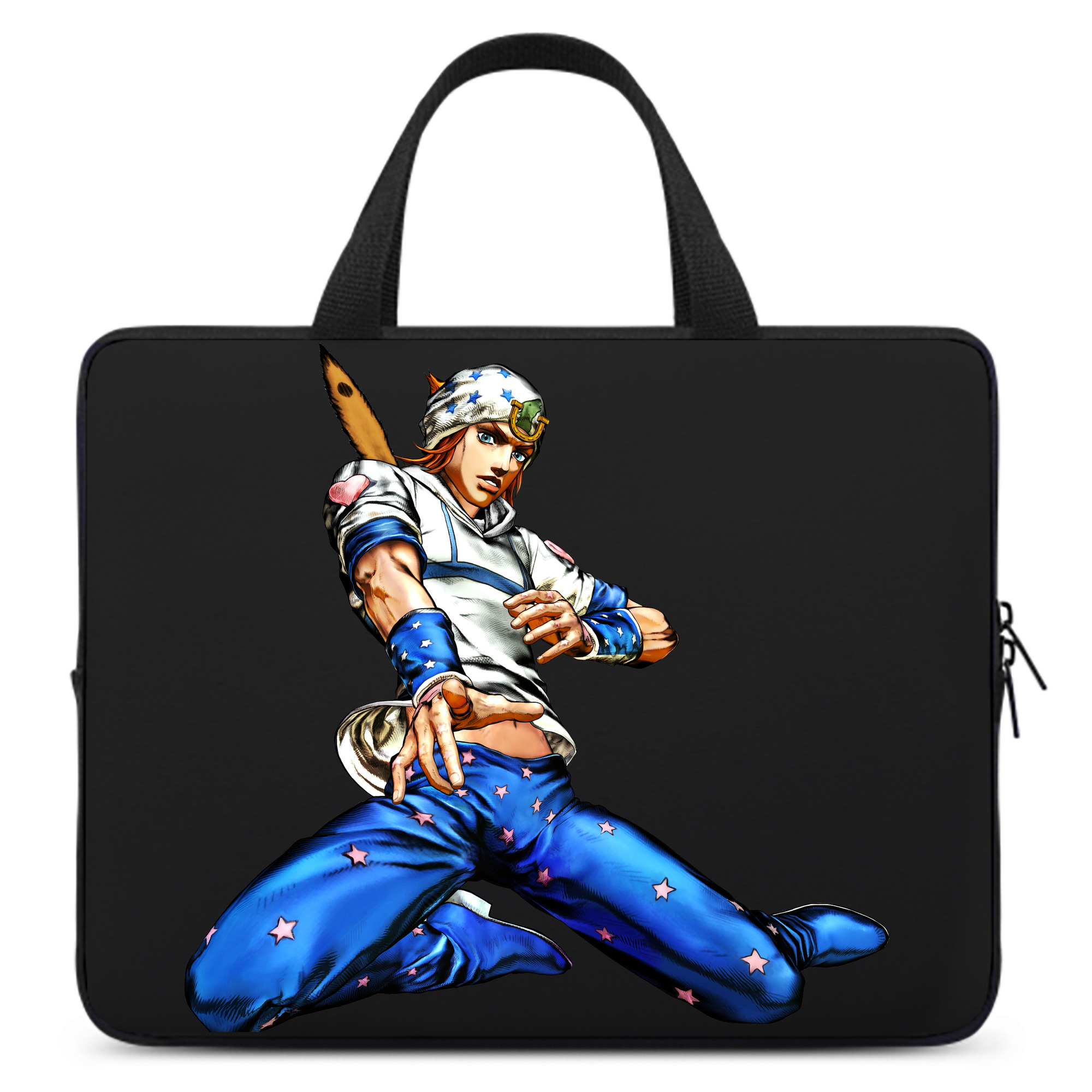 （画像用） ジョジョの奇妙な冒険 ジョナサン?ジョースター JoJo's Bizarre Adventure Jonathan Joestar 手提げノートパソコンバッグ