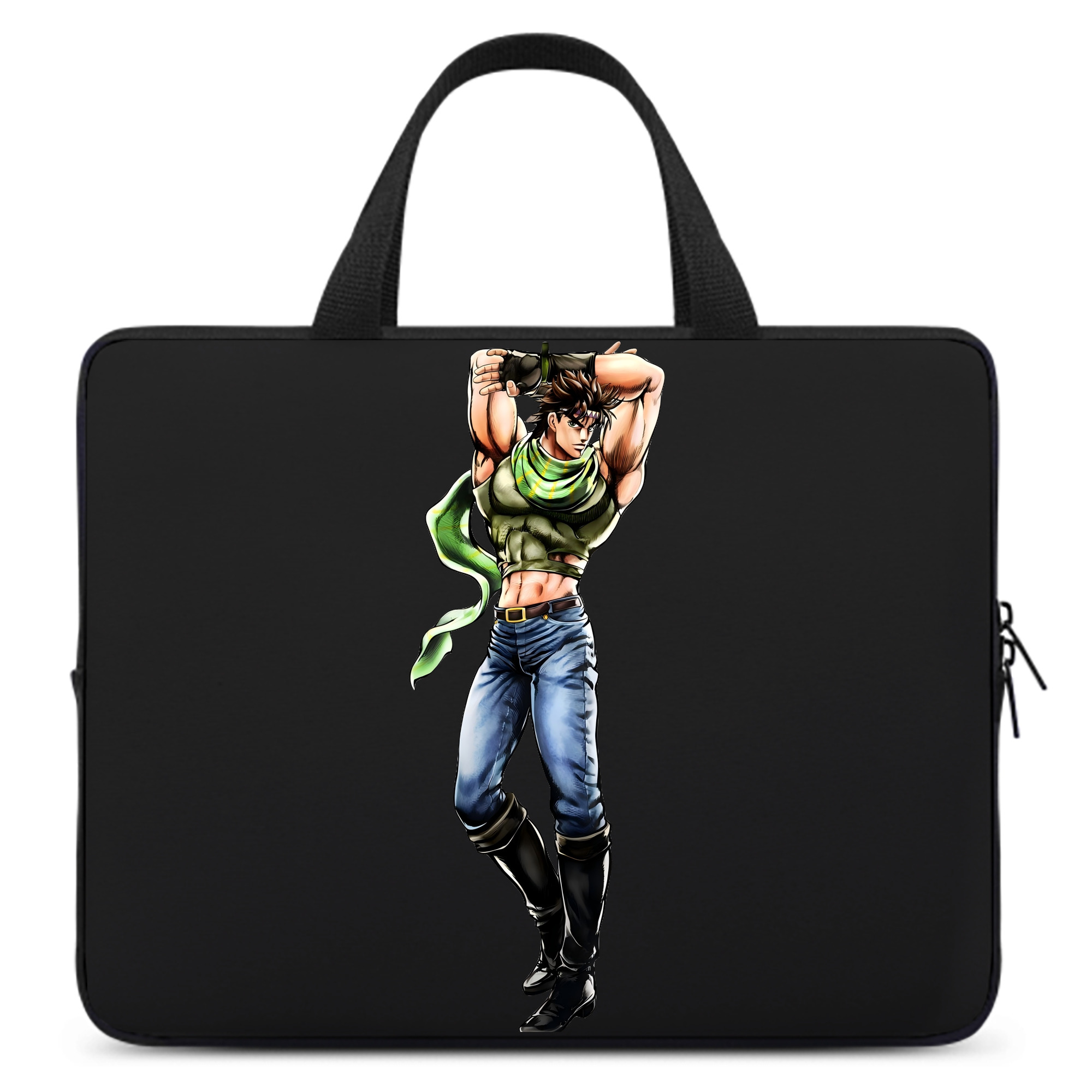（画像用） ジョジョの奇妙な冒険 ジョセフ?ジョースター JoJo's Bizarre Adventure Joseph Joestar 手提げノートパソコンバッグ