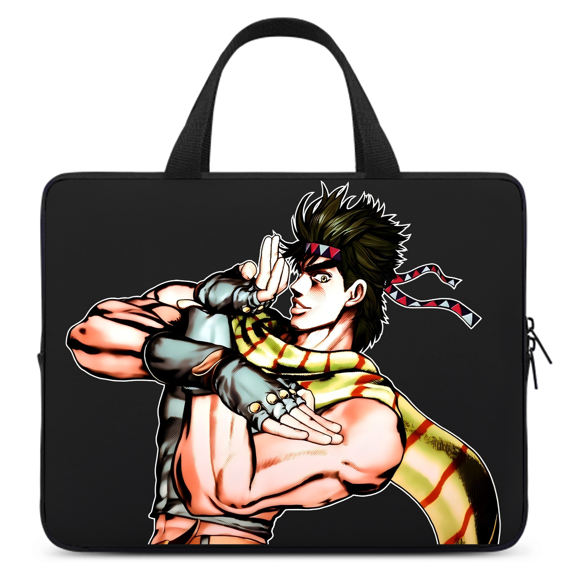 （画像用） ジョジョの奇妙な冒険 ジョセフ?ジョースター JoJo's Bizarre Adventure Joseph Joestar 手提げノートパソコンバッグ