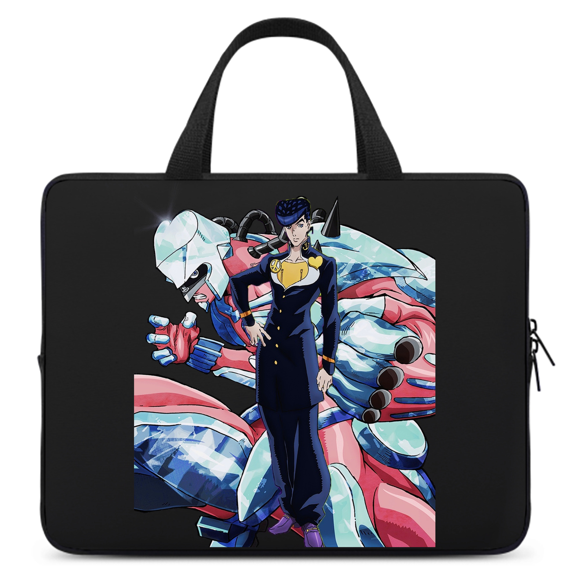 （画像用） ジョジョの奇妙な冒険 ひがしかた じょうすけ JoJo's Bizarre Adventure Higashikata Josuke 手提げノートパソコンバッグ