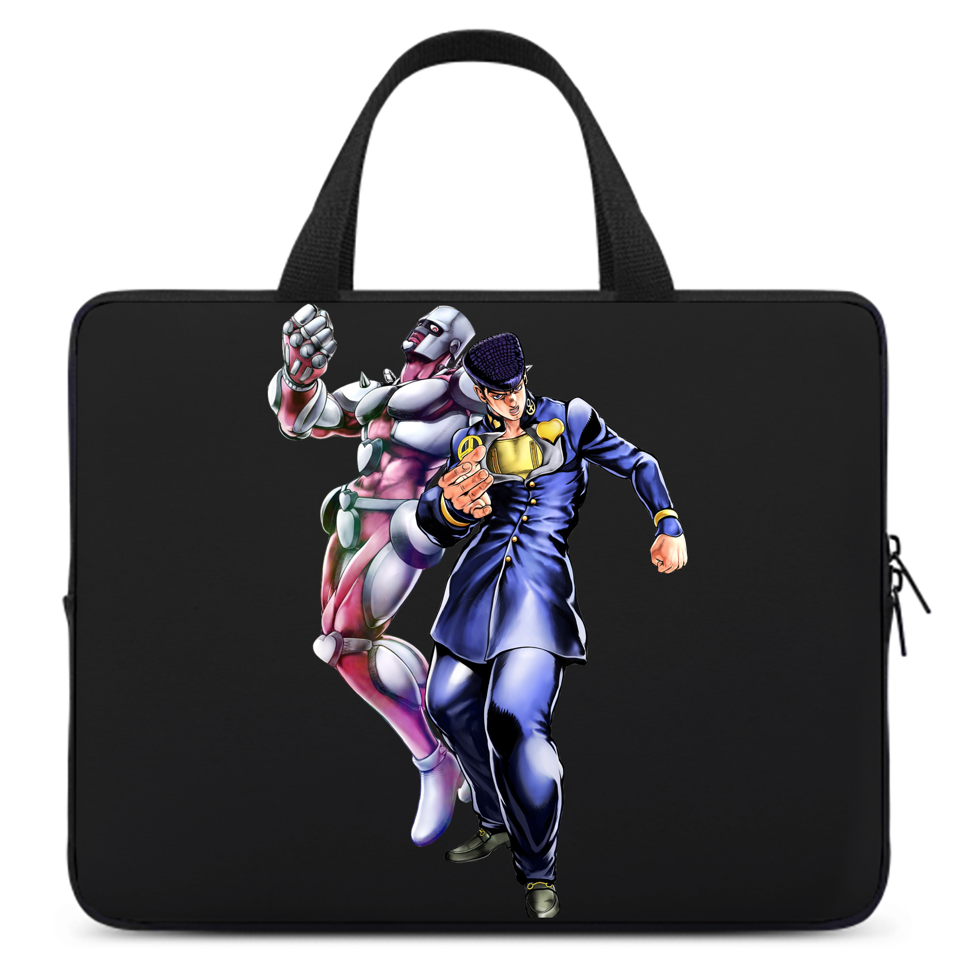 （画像用） ジョジョの奇妙な冒険 ひがしかた じょうすけ JoJo's Bizarre Adventure Higashikata Josuke 手提げノートパソコンバッグ