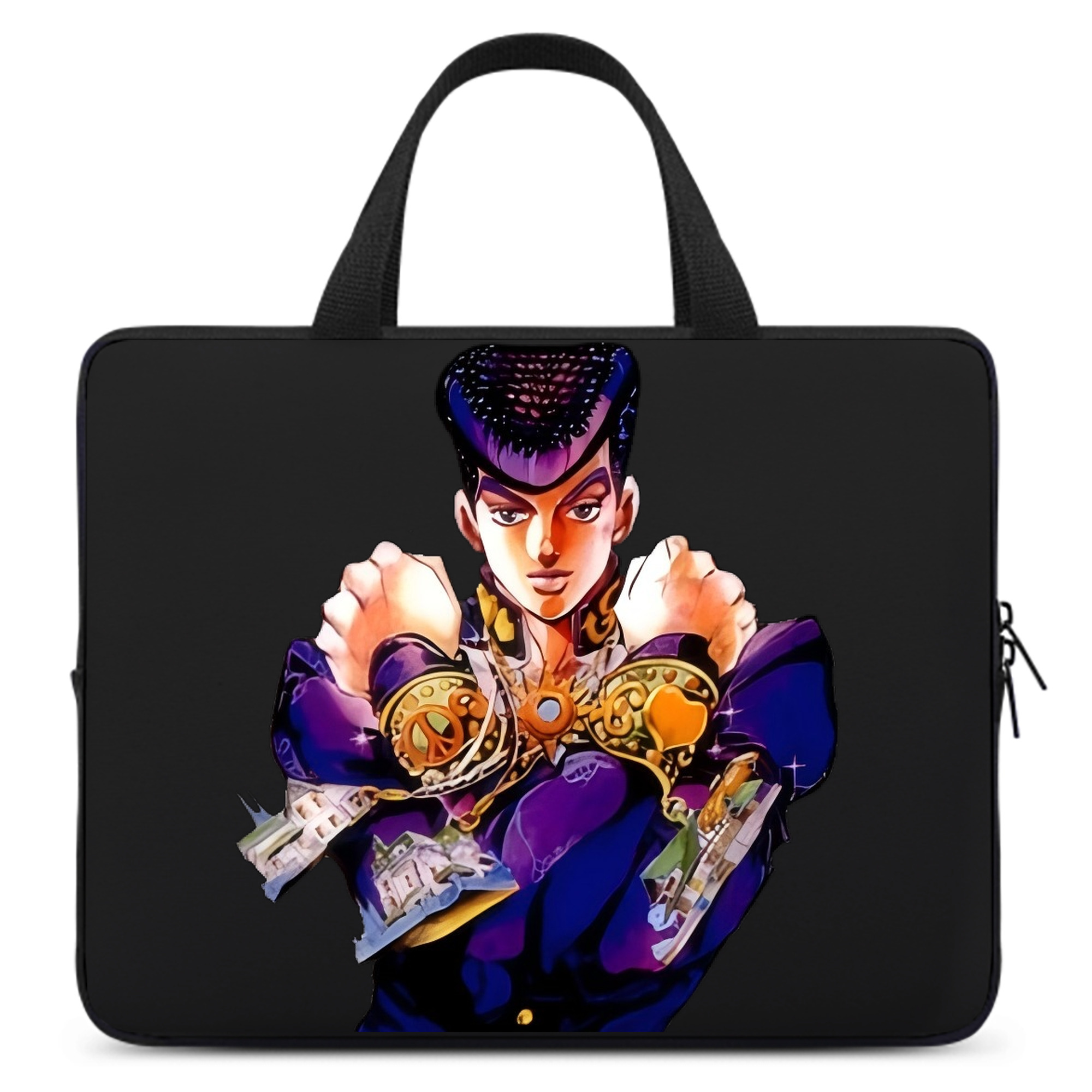 （画像用） ジョジョの奇妙な冒険 ひがしかた じょうすけ JoJo's Bizarre Adventure Higashikata Josuke 手提げノートパソコンバッグ