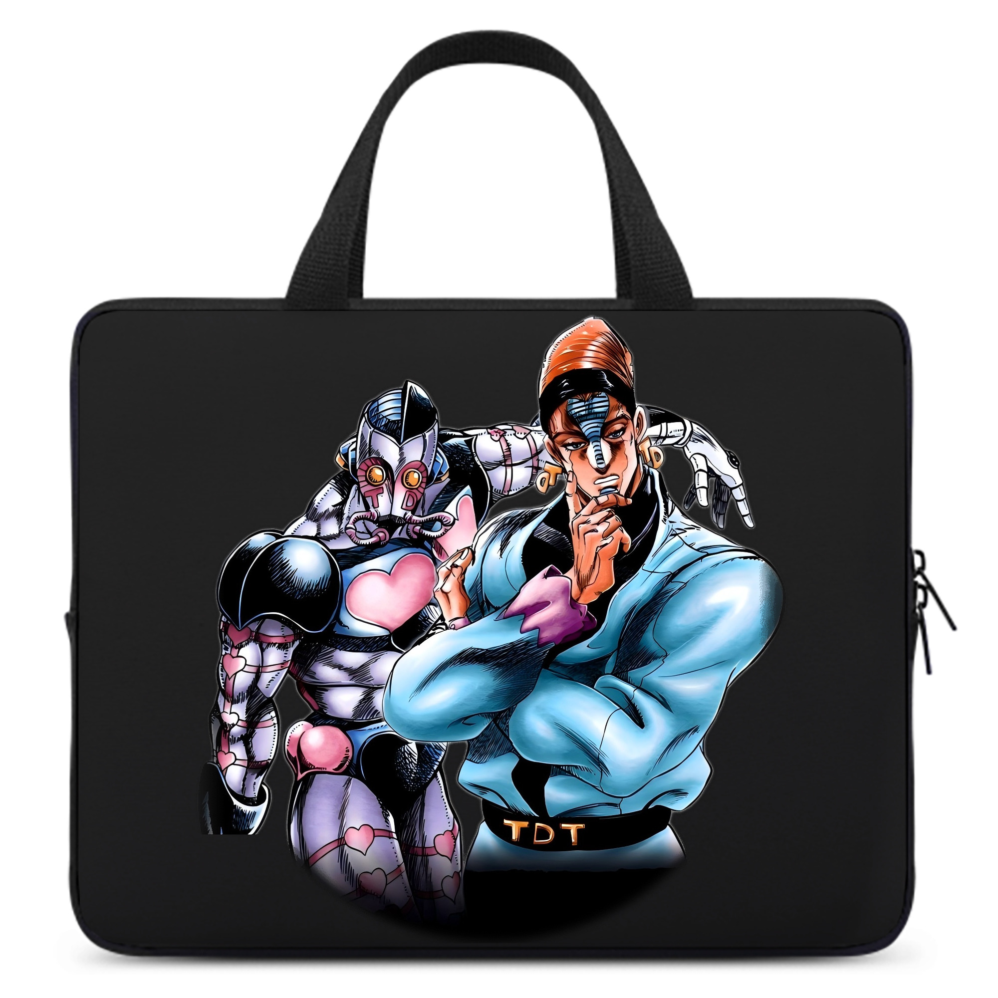 （画像用） ジョジョの奇妙な冒険 ひがしかた じょうすけ JoJo's Bizarre Adventure Higashikata Josuke 手提げノートパソコンバッグ