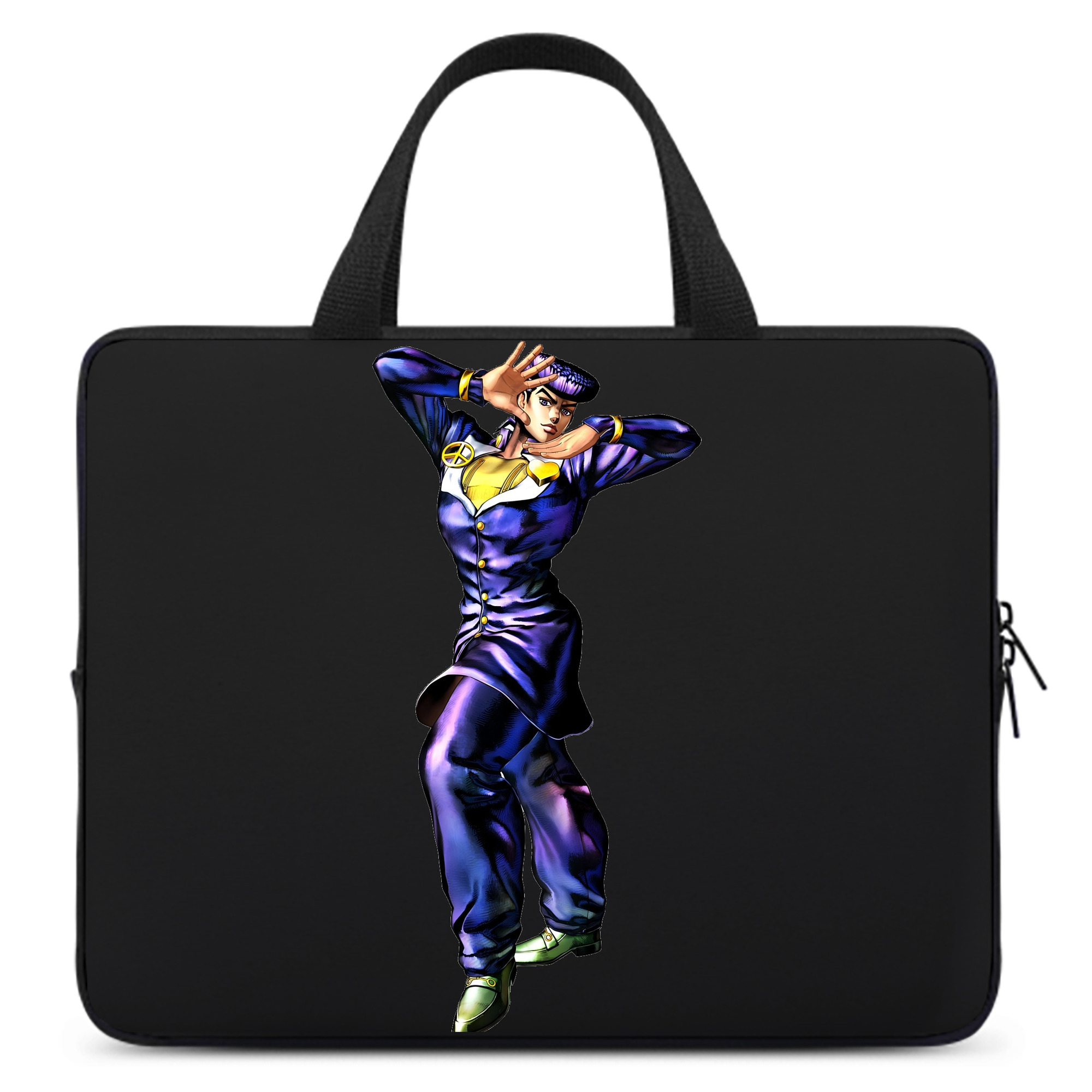 （画像用） ジョジョの奇妙な冒険 ひがしかた じょうすけ JoJo's Bizarre Adventure Higashikata Josuke 手提げノートパソコンバッグ