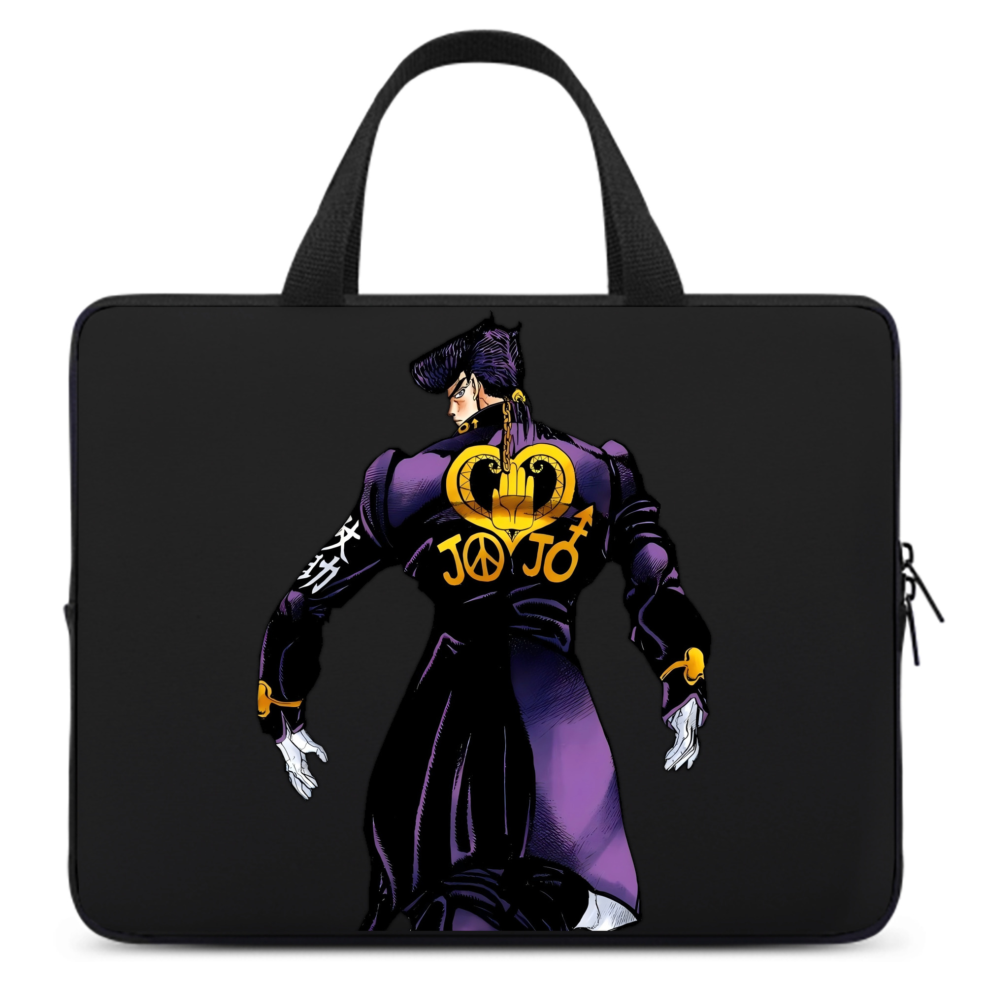 （画像用） ジョジョの奇妙な冒険 ひがしかた じょうすけ JoJo's Bizarre Adventure Higashikata Josuke 手提げノートパソコンバッグ