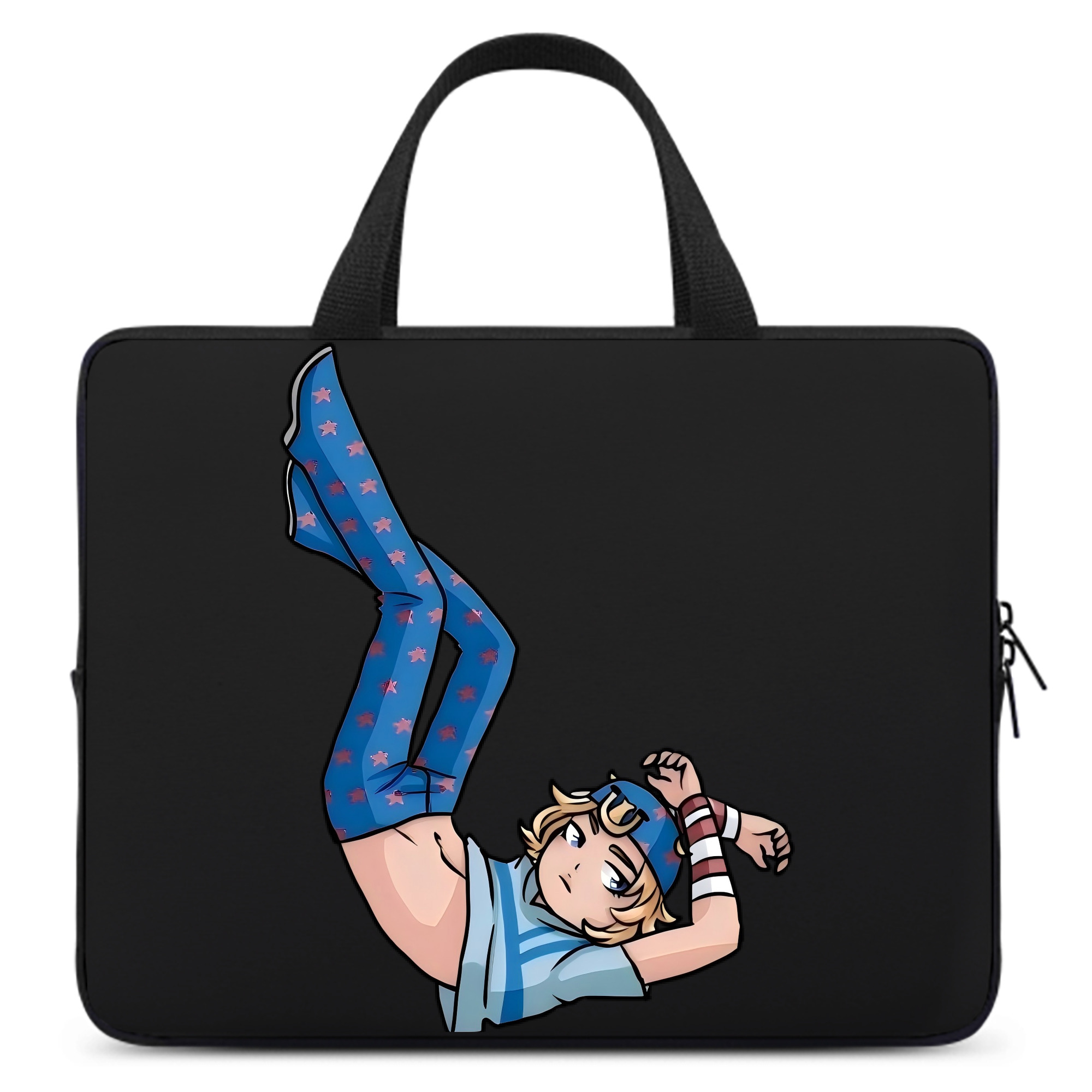 （画像用） ジョジョの奇妙な冒険 グイード?ミスタ JoJo's Bizarre Adventure Guido Mista 手提げノートパソコンバッグ