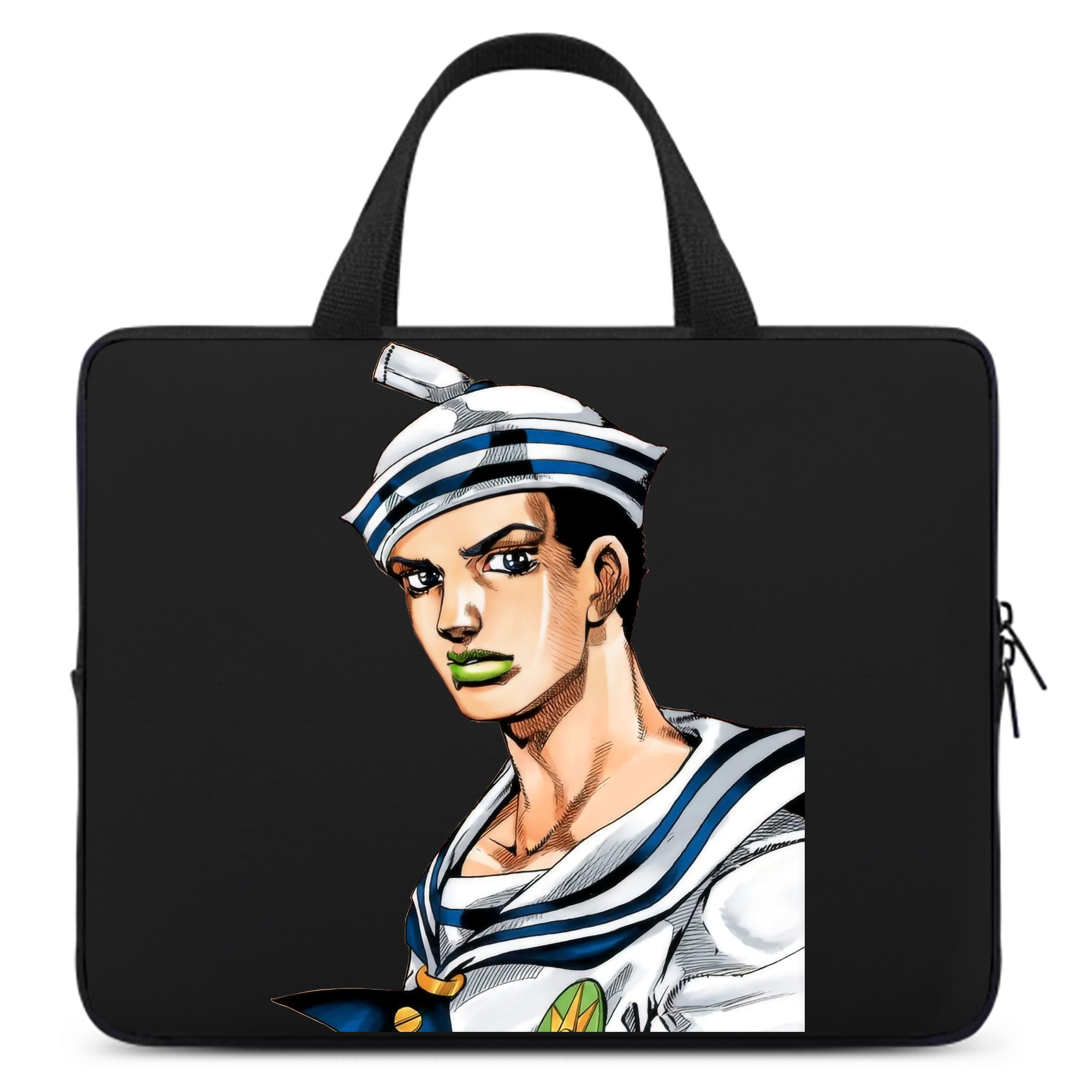 （画像用） ジョジョの奇妙な冒険 東方定助 JoJo's Bizarre Adventure Higashikata Josuke 手提げノートパソコンバッグ