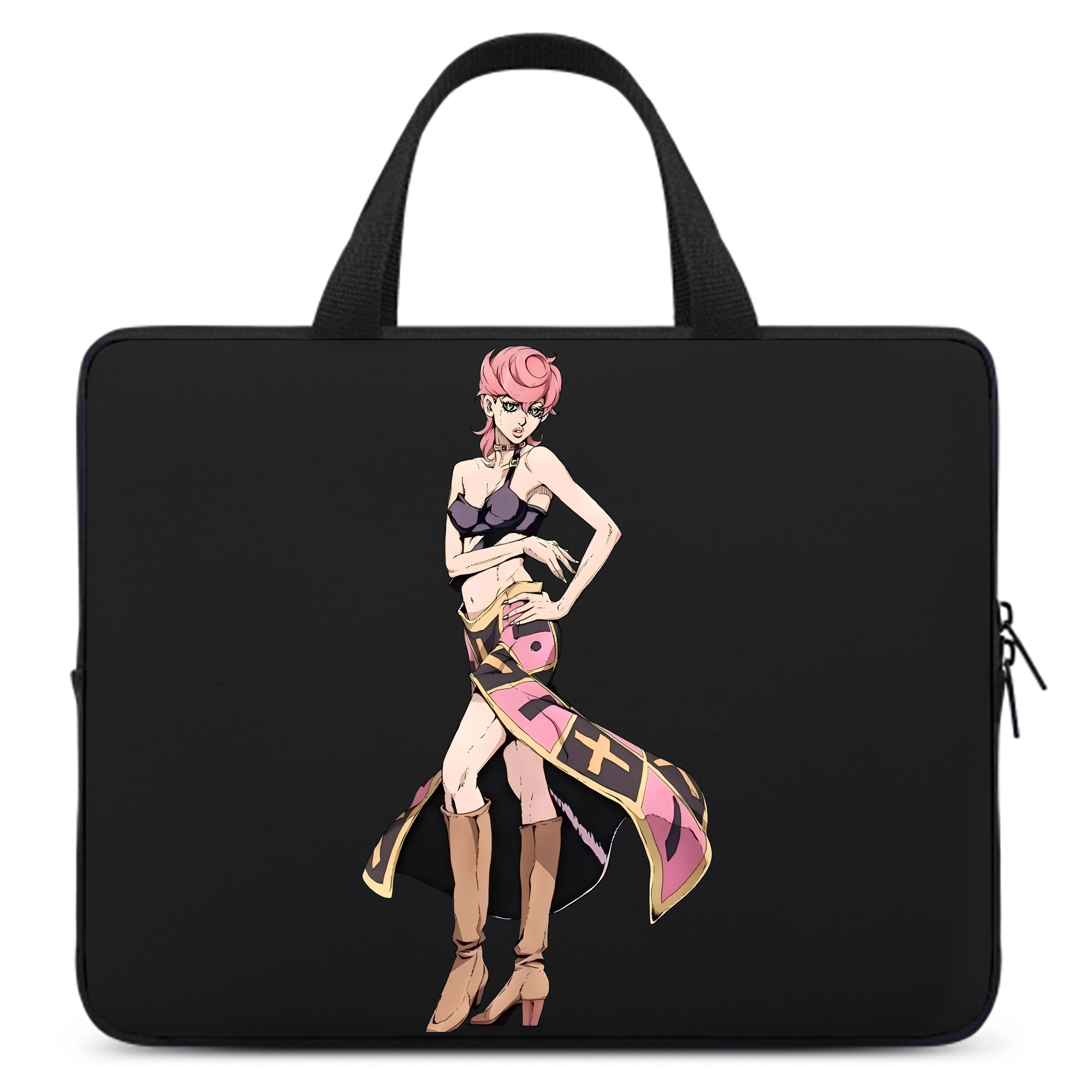 （画像用） ジョジョの奇妙な冒険 トリッシュ?ウナ JoJo's Bizarre Adventure Trish Una 手提げノートパソコンバッグ