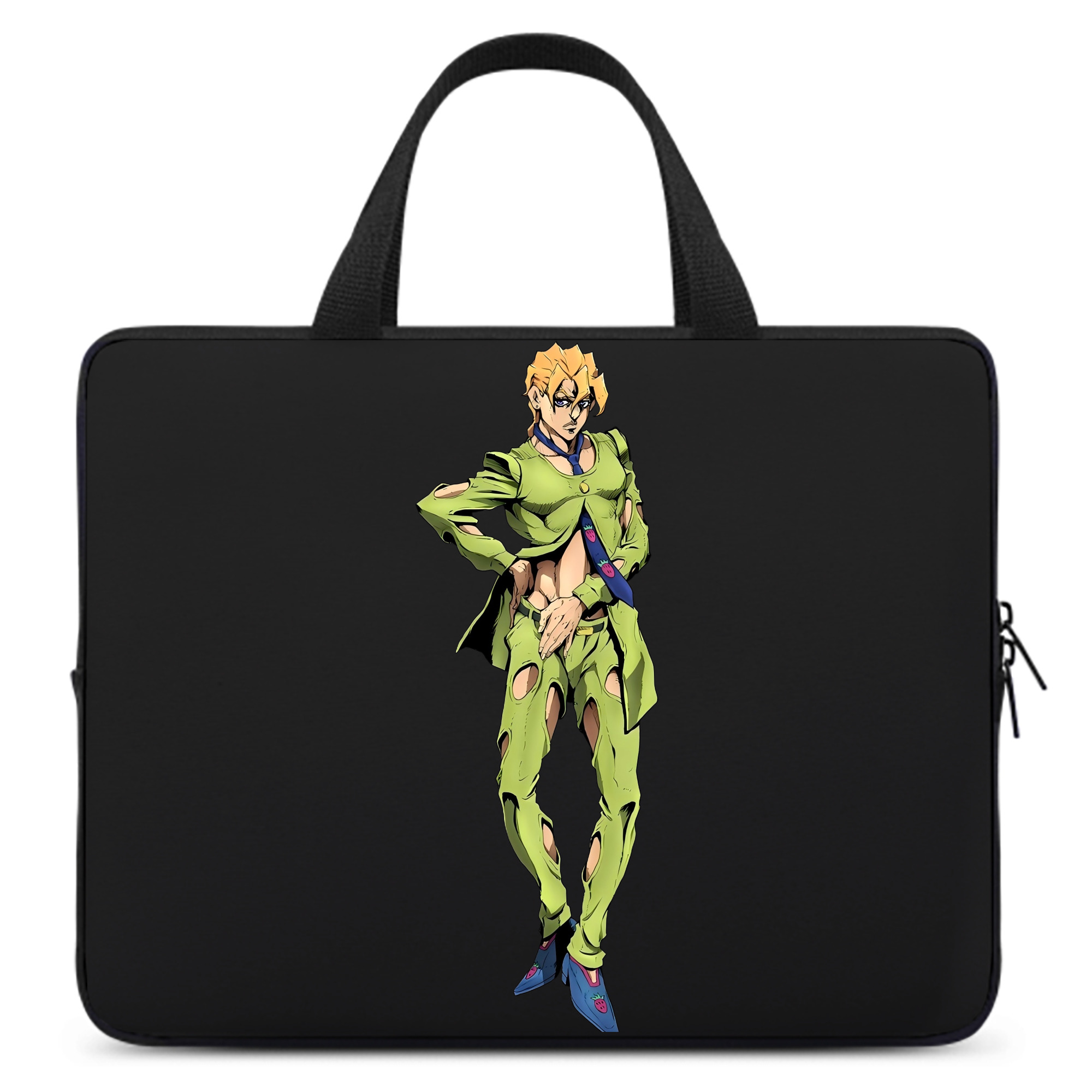 （画像用） ジョジョの奇妙な冒険 パンナコッタ?フー JoJo's Bizarre Adventure Pannacotta Fugo 手提げノートパソコンバッグ