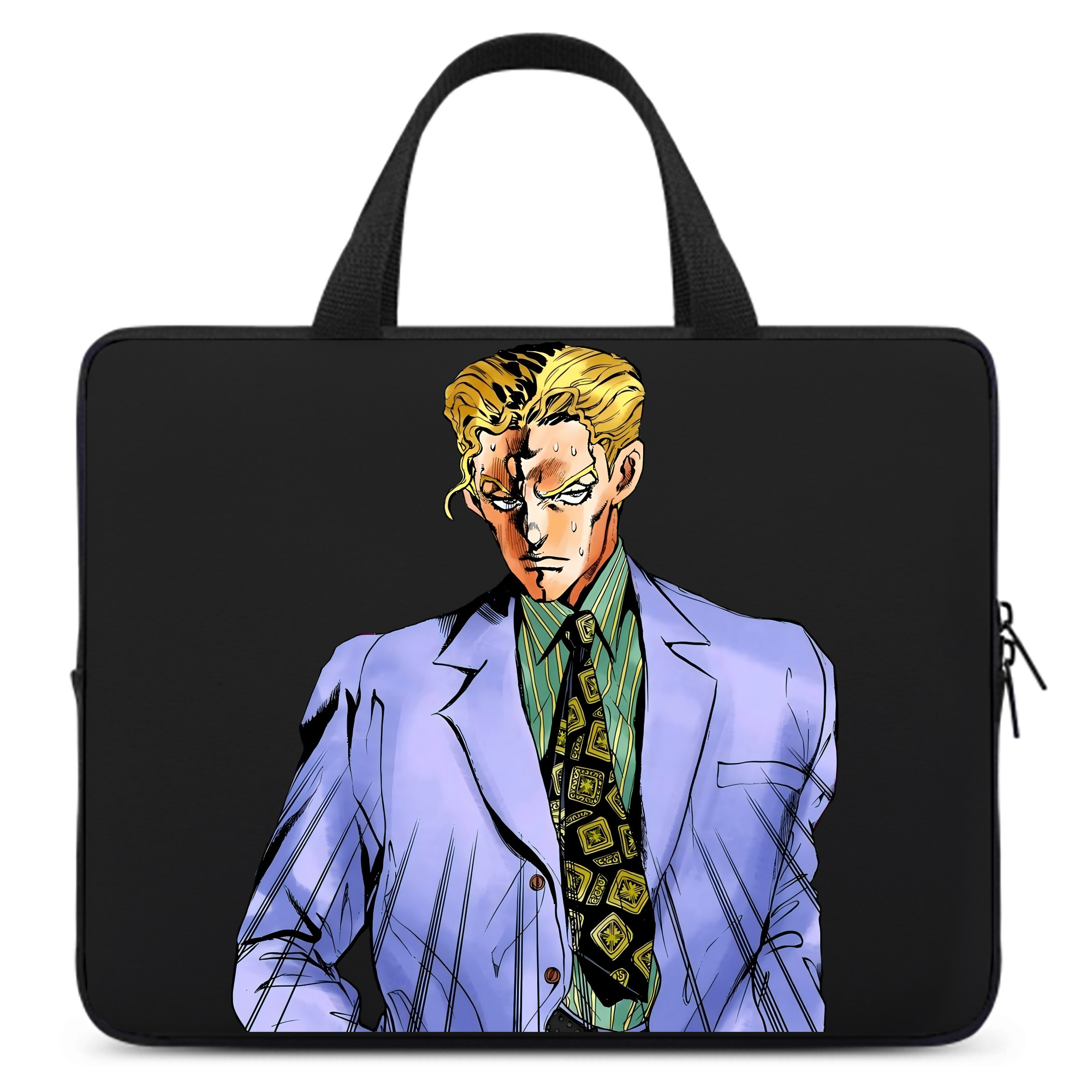 （画像用） ジョジョの奇妙な冒険 きら よしかげ JoJo's Bizarre Adventure Kira Yoshikage 手提げノートパソコンバッグ