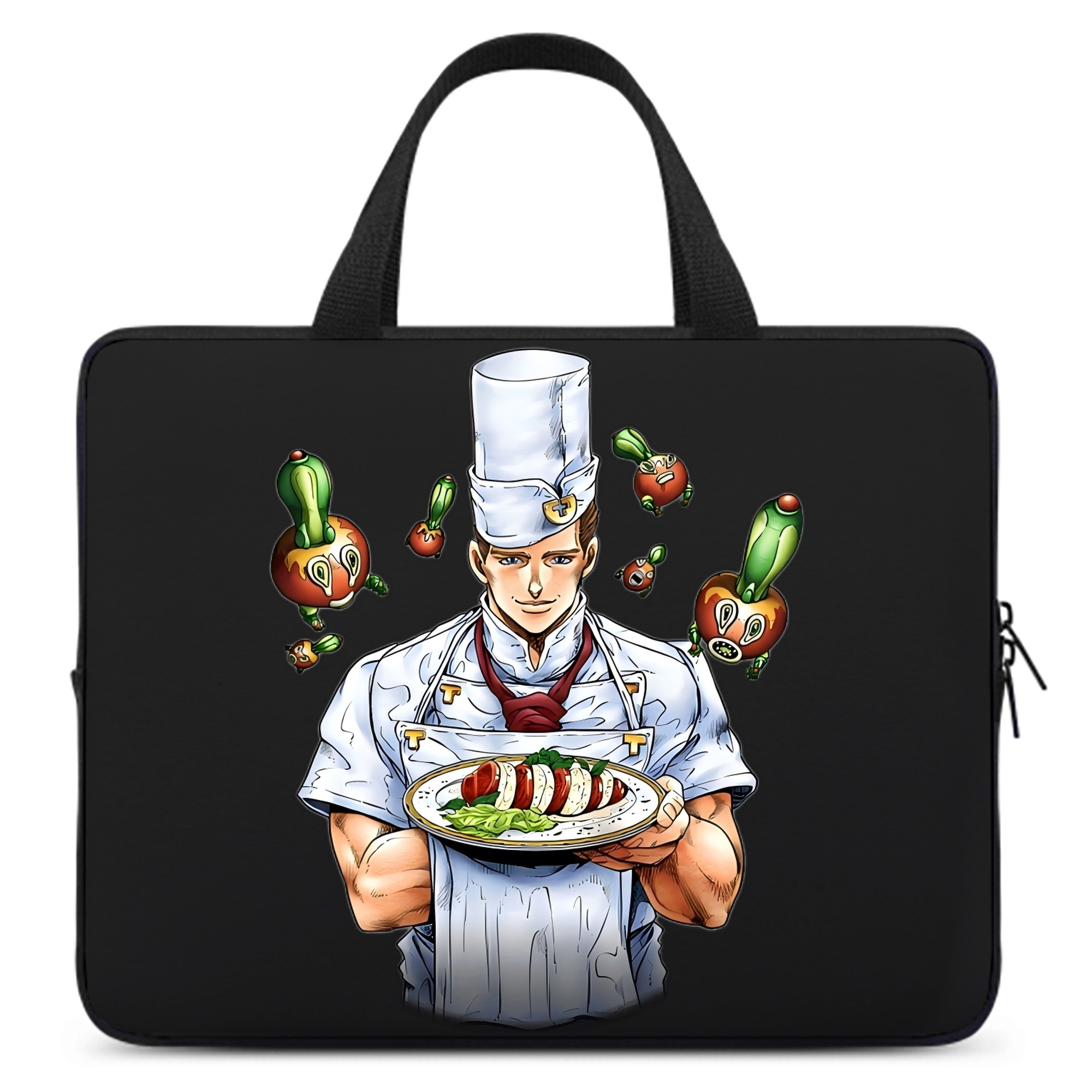 （画像用） ジョジョの奇妙な冒険 Tonio Trussardi JoJo's Bizarre Adventure トニオ?トラッサルディ 手提げノートパソコンバッグ